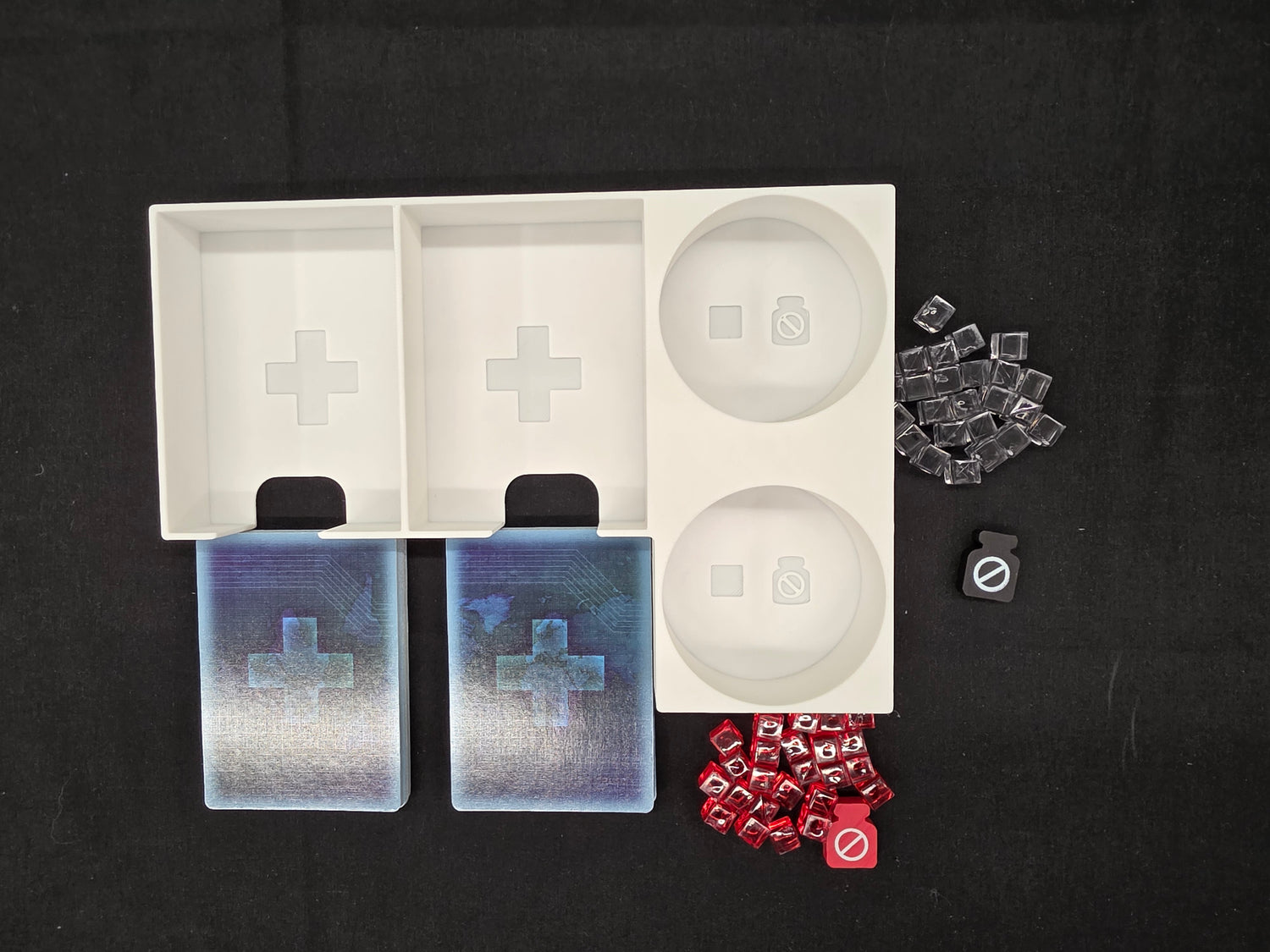 Pandemic 3D-Printed Game Organizer