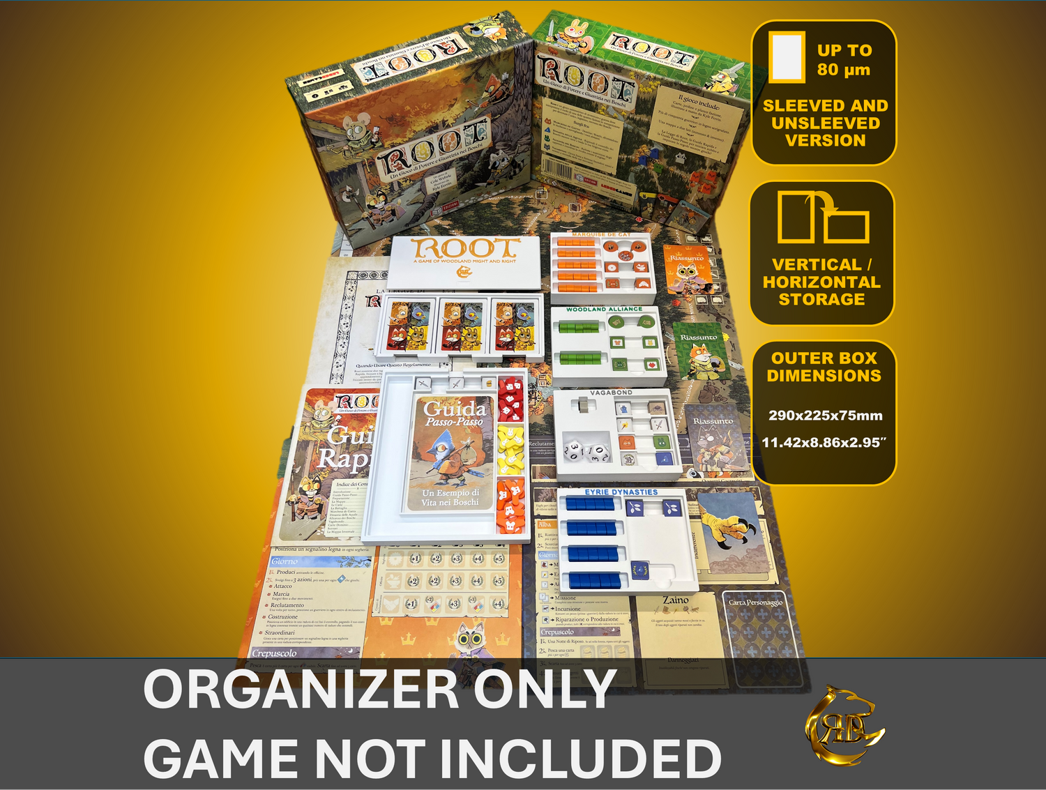 Organizator gier planszowych Root