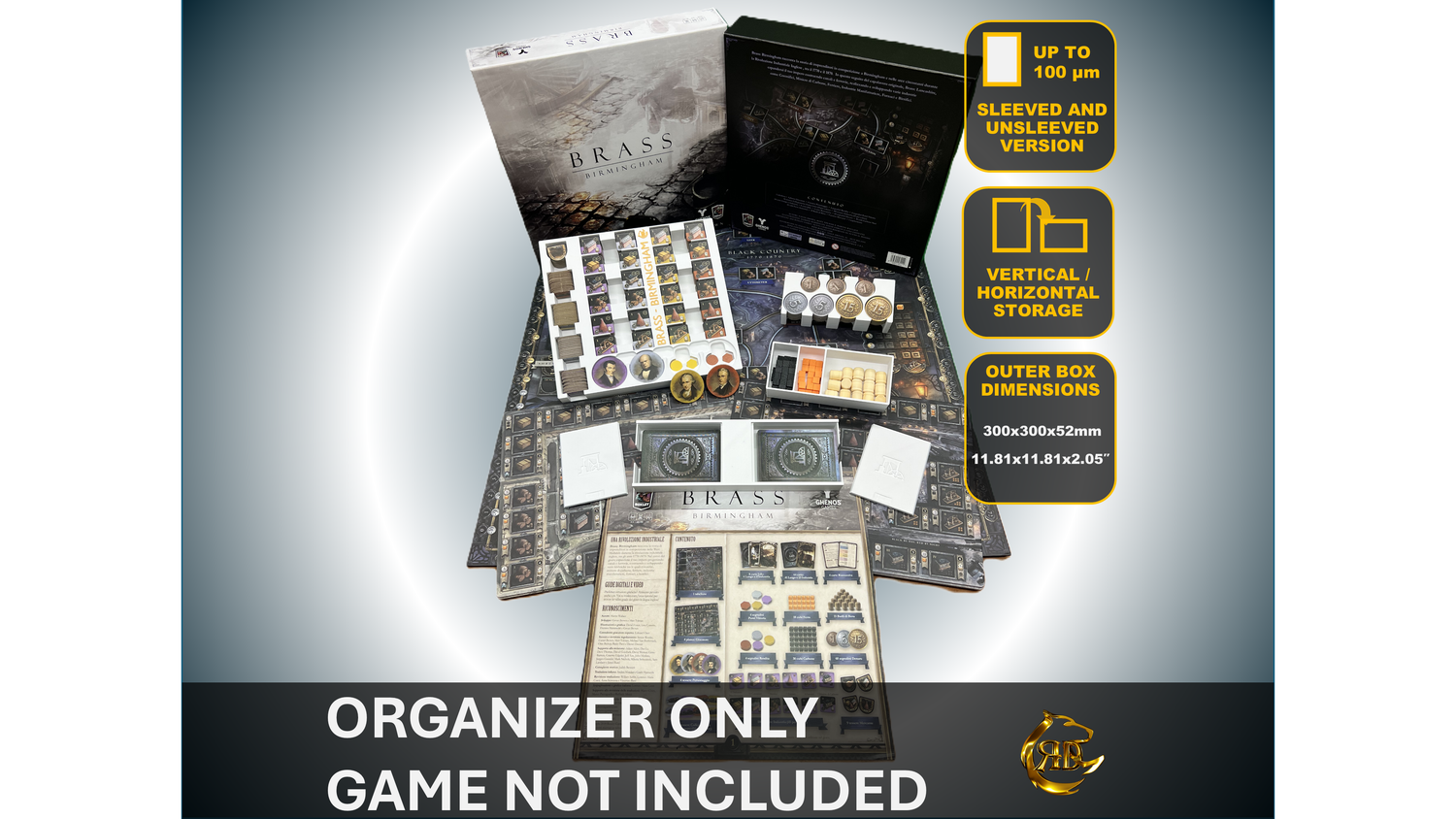 Birmingham-Einsatz aus Messing