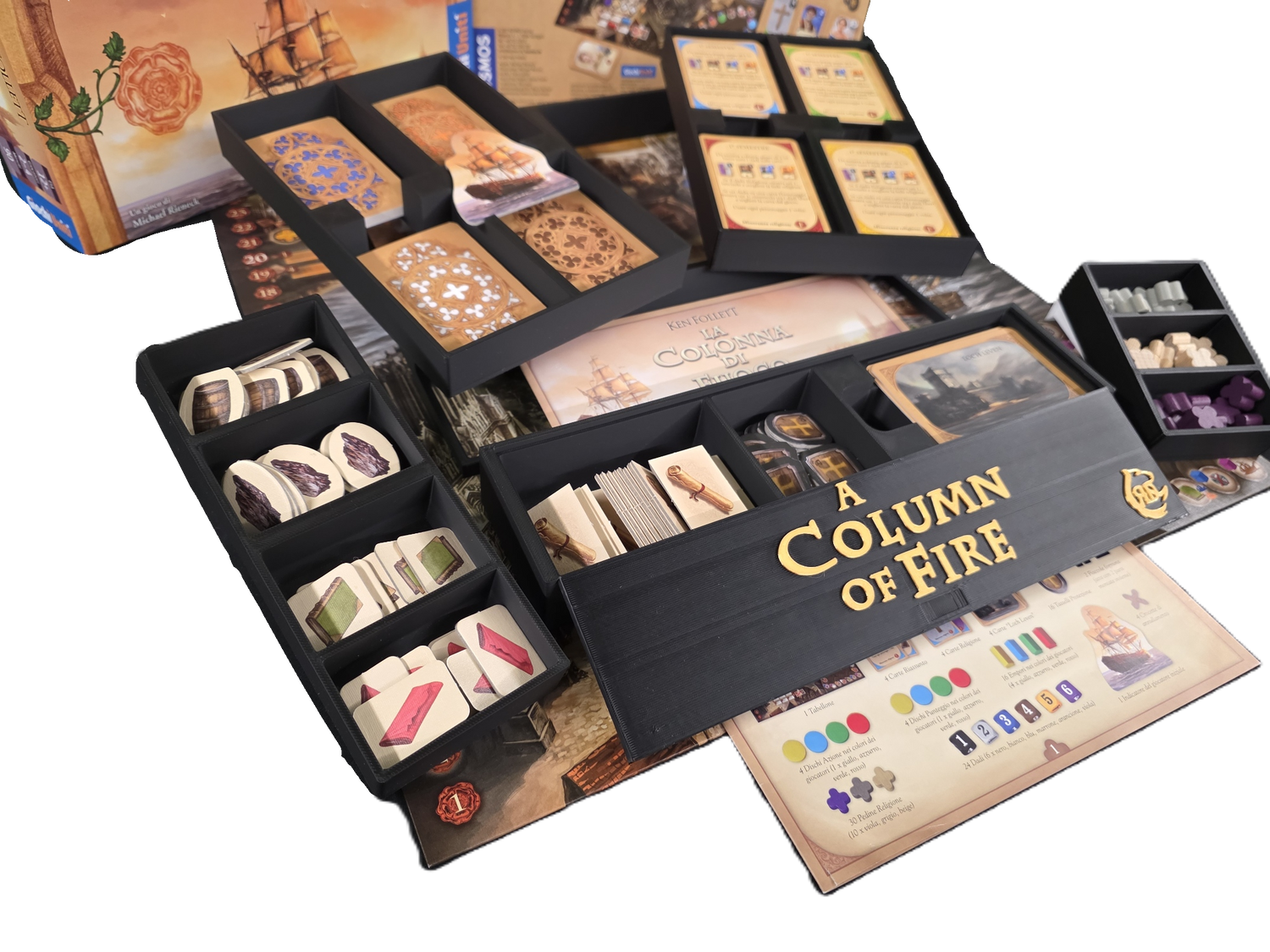 A Column of Fire - Insert