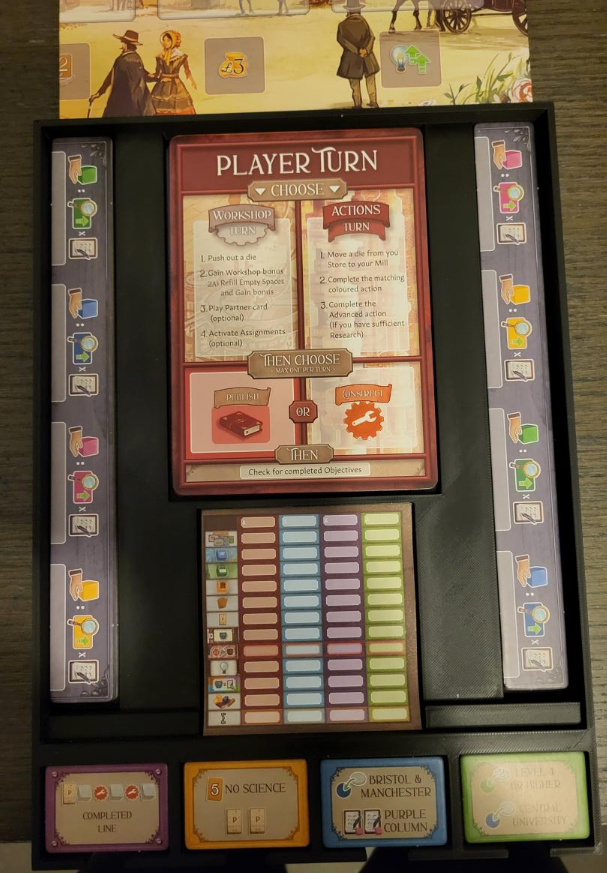 Ada's Dream Board Game Organizer | 3D Printed Storage Insert