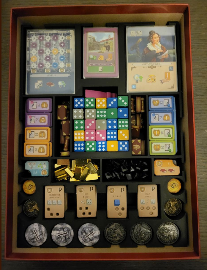 Ada's Dream Board Game Organizer | 3D Printed Storage Insert