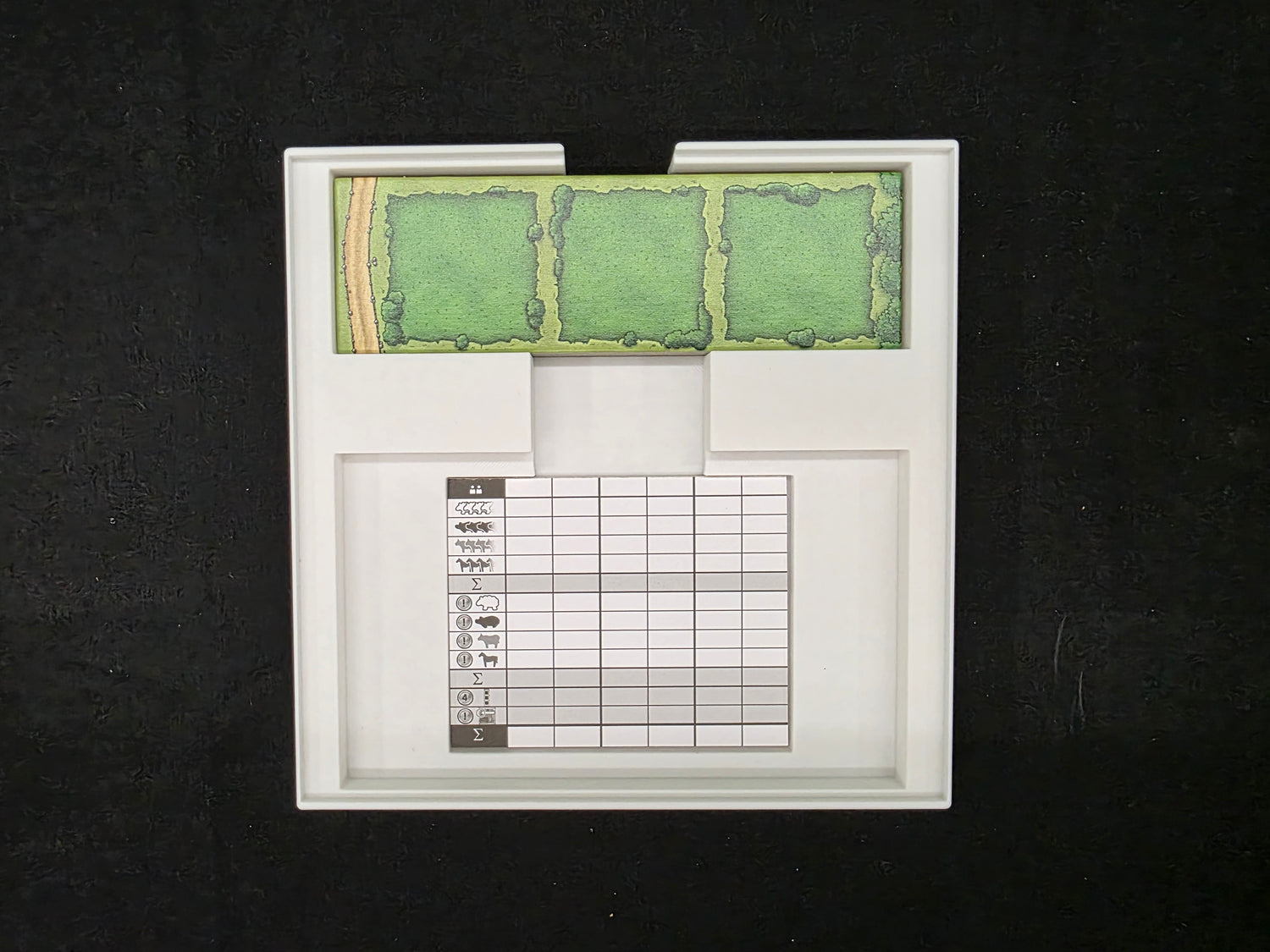 Agricola: Wszystkie stworzenia duże i małe – duży organizer drukowany w 3D