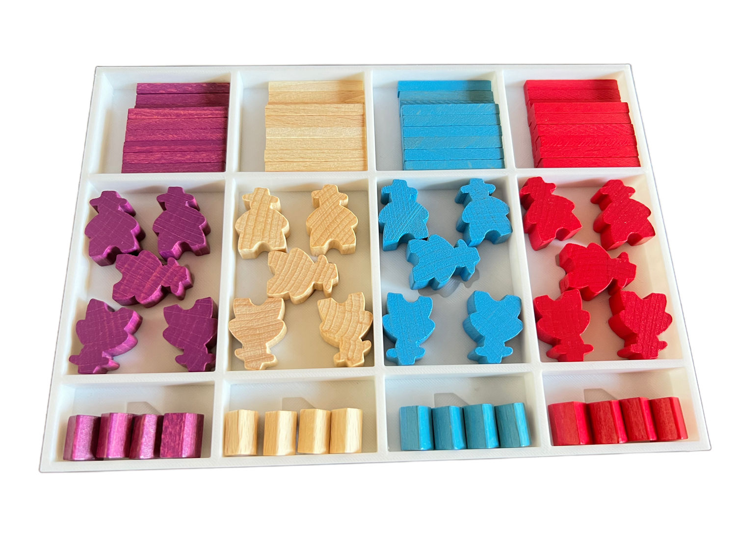 Agricola Brettspiel-Organizer | 3D-gedruckter Aufbewahrungseinsatz