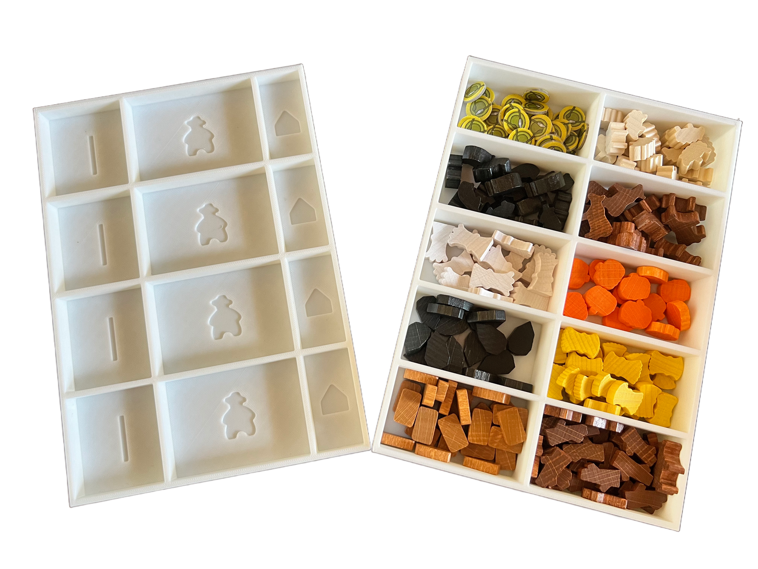 Agricola Brettspiel-Organizer | 3D-gedruckter Aufbewahrungseinsatz