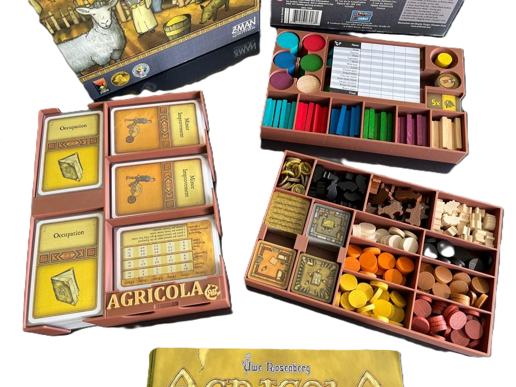 Agricola 2007 Edition 3D Printed Organizer