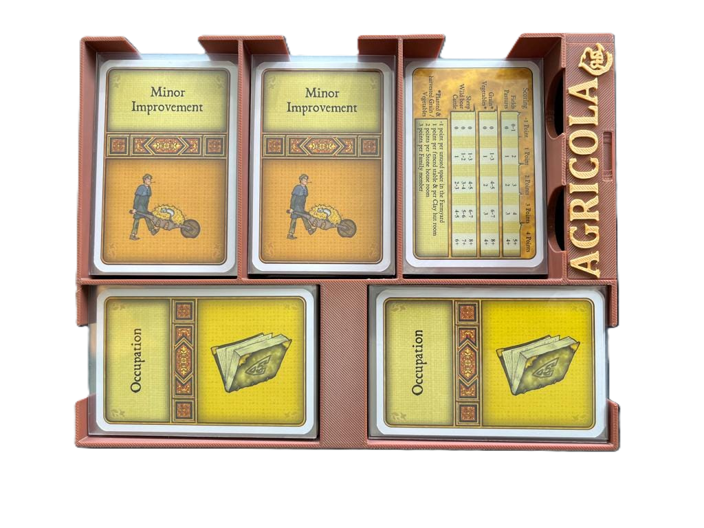 Agricola 2007 Edition 3D Printed Organizer