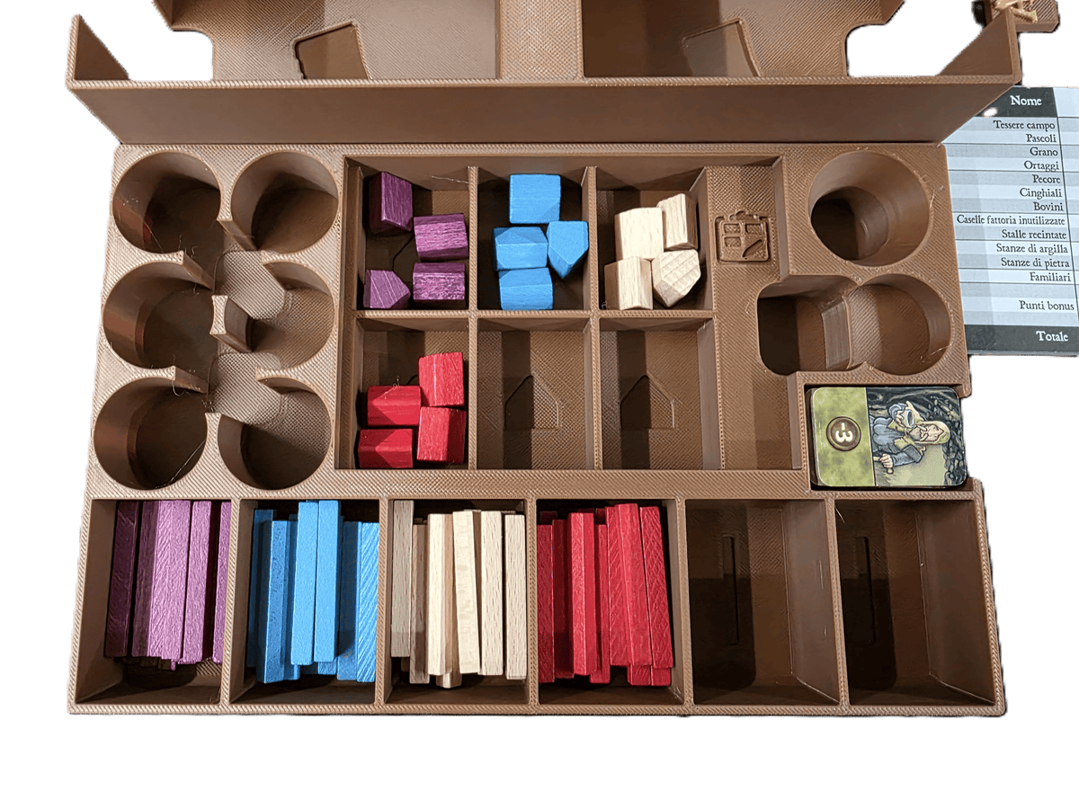 Agricola 2007 Edition 3D Printed Organizer