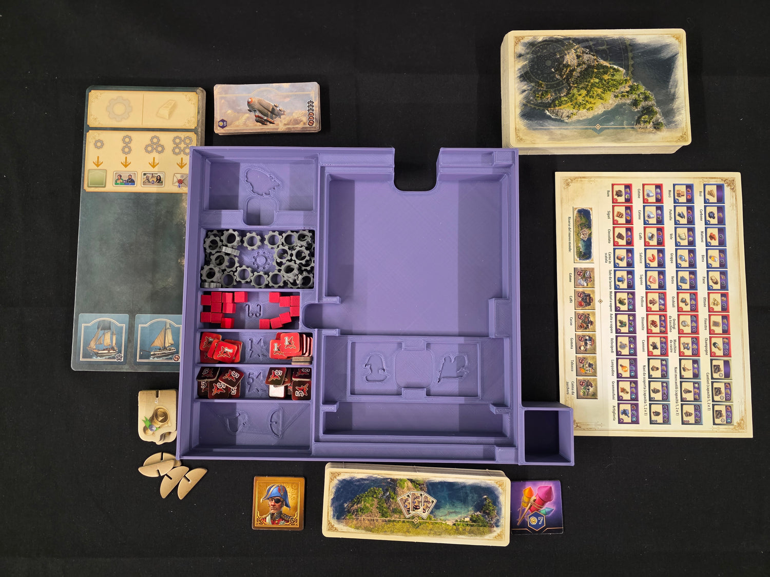 ANNO 1800 + Die Erweiterung Organizzatore di giochi da tavolo