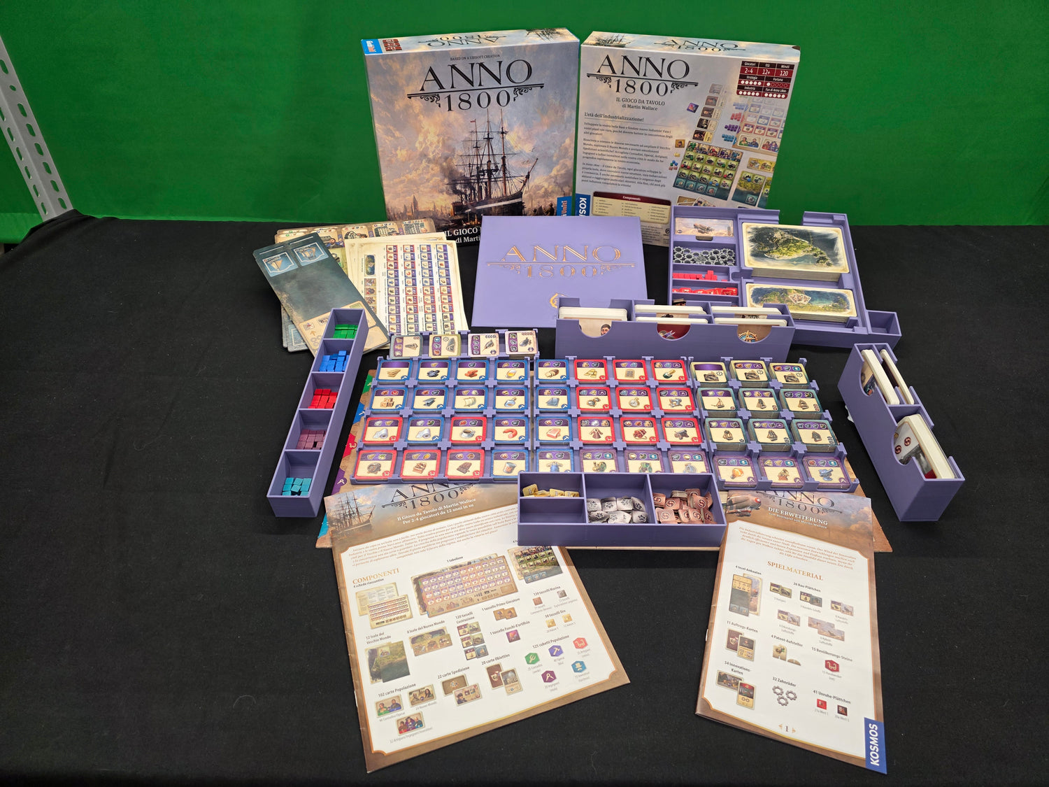 ANNO 1800 + Die Erweiterung Expansion Organizer Plik STL