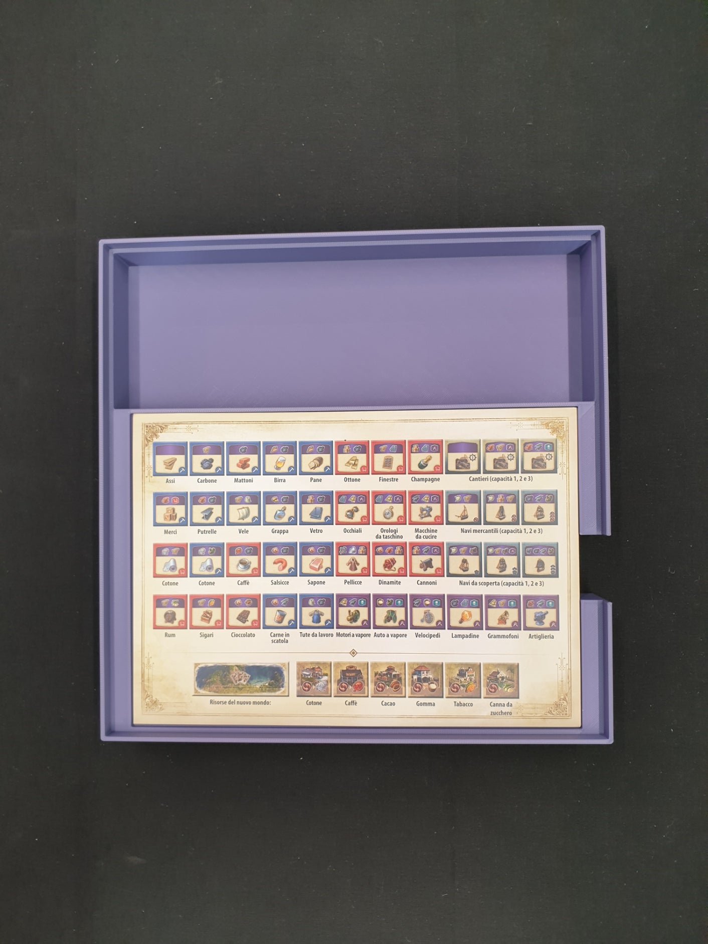 ANNO 1800 + Die Erweiterung Board Game Organizer