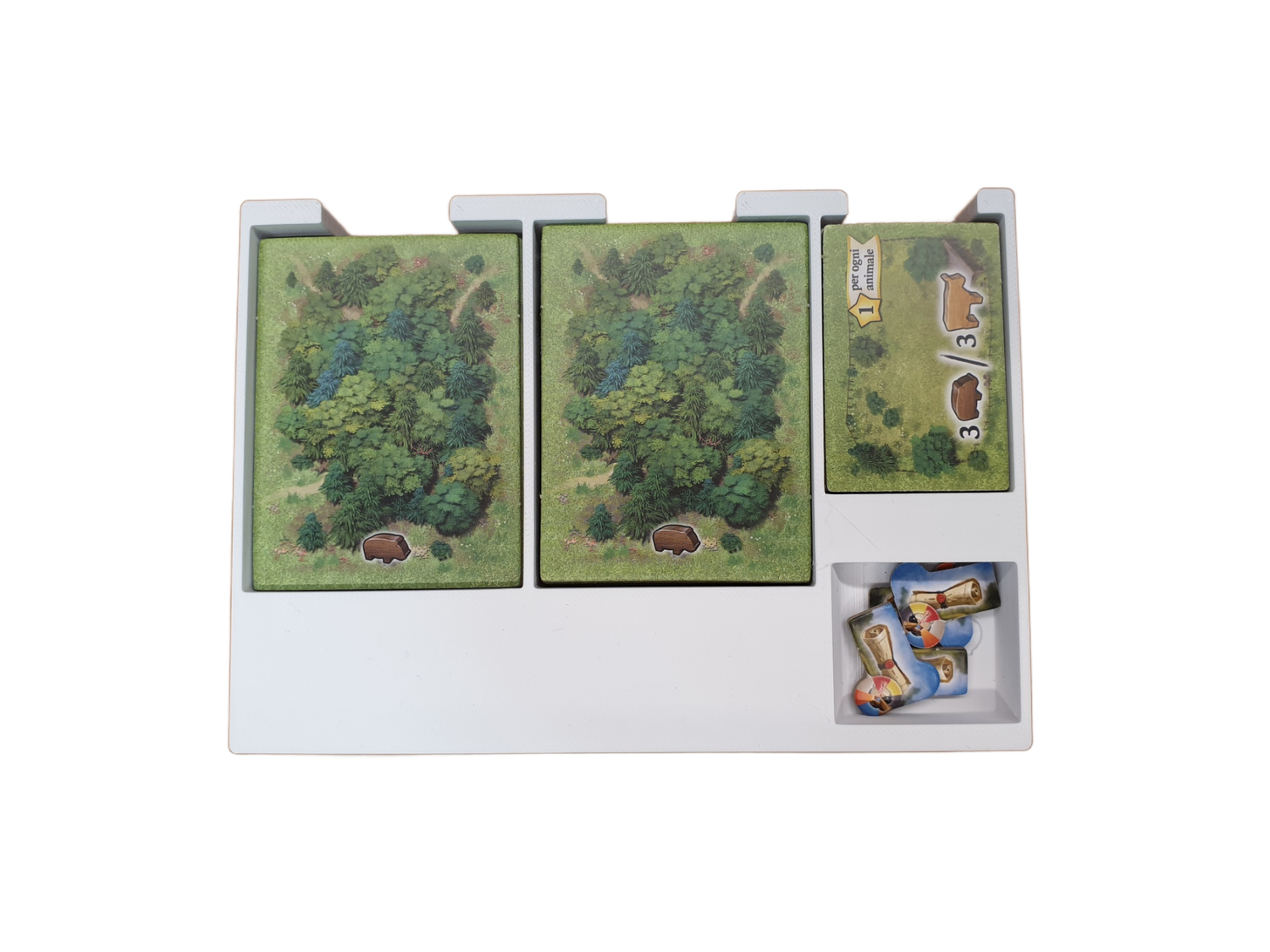 Organizer do gier planszowych Black Forest – wkładka – rozwiązanie premium do przechowywania