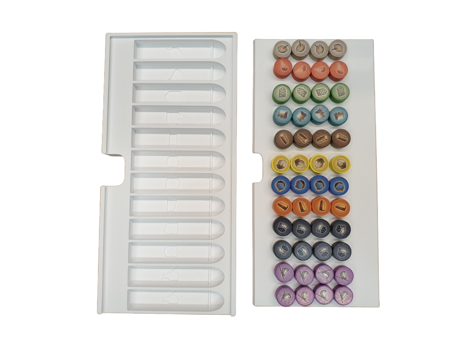 Organizer do gier planszowych Black Forest – wkładka – rozwiązanie premium do przechowywania