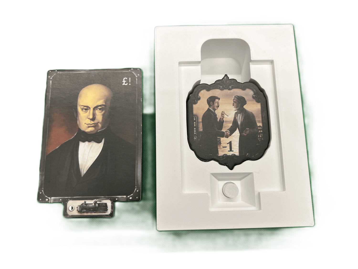 Organizer do gier planszowych Brass Lancashire | Plik STL do druku 3D