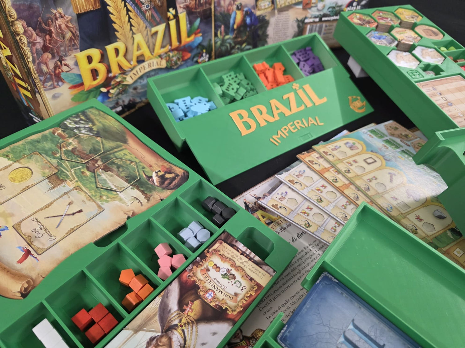 Brazil Imperial 3D Printed Organizer | Insert