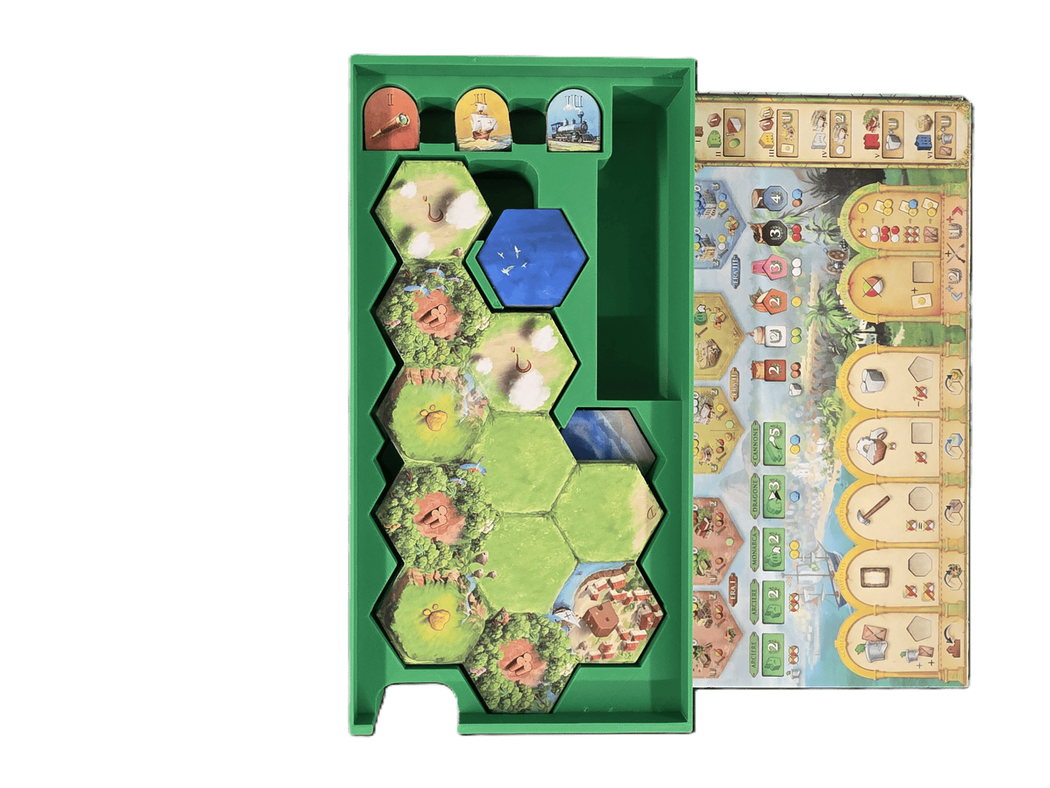 Brazil Imperial 3D Printed Organizer | Insert