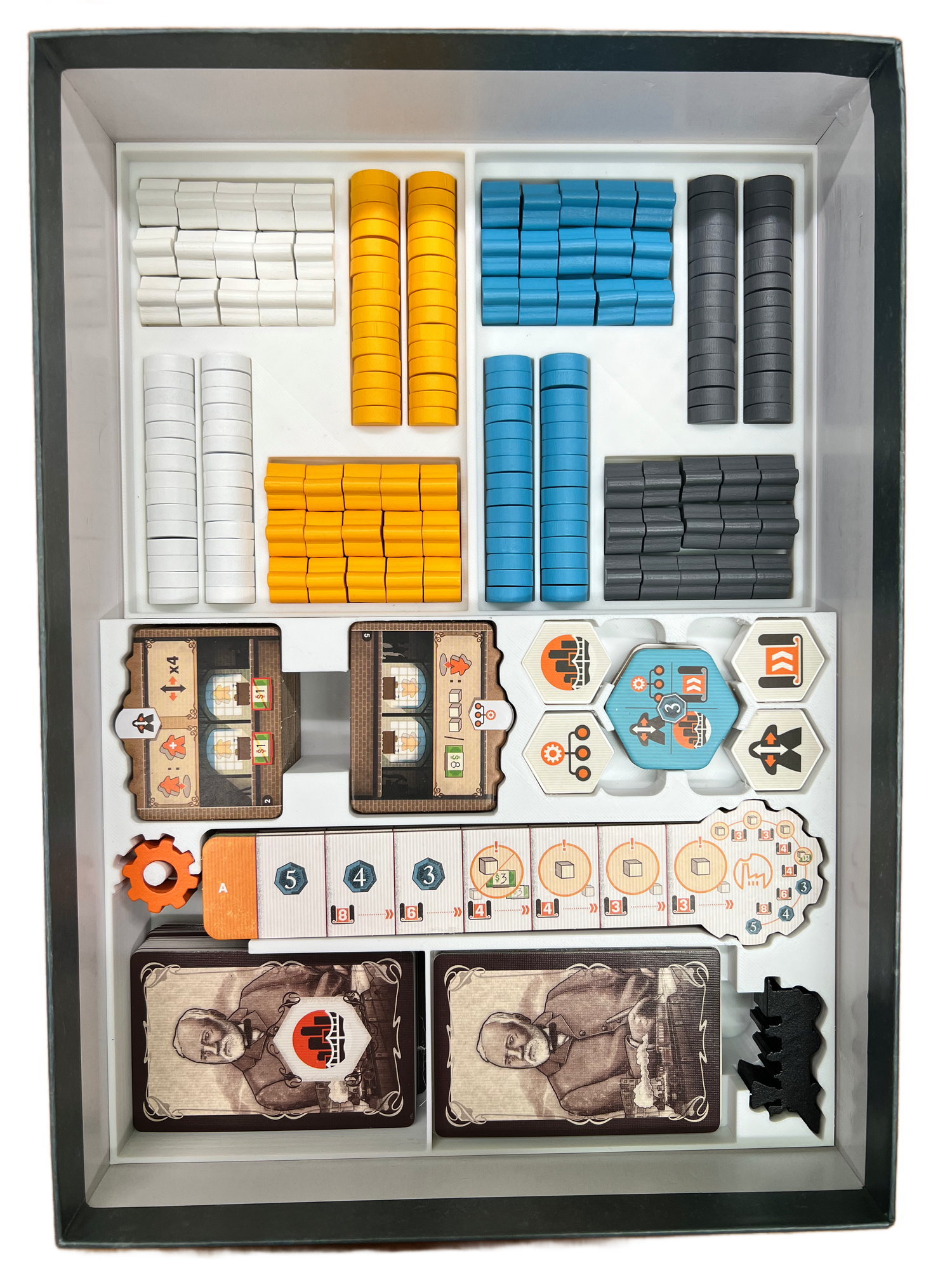 Inserto per organizzatore di giochi da tavolo Carnegie