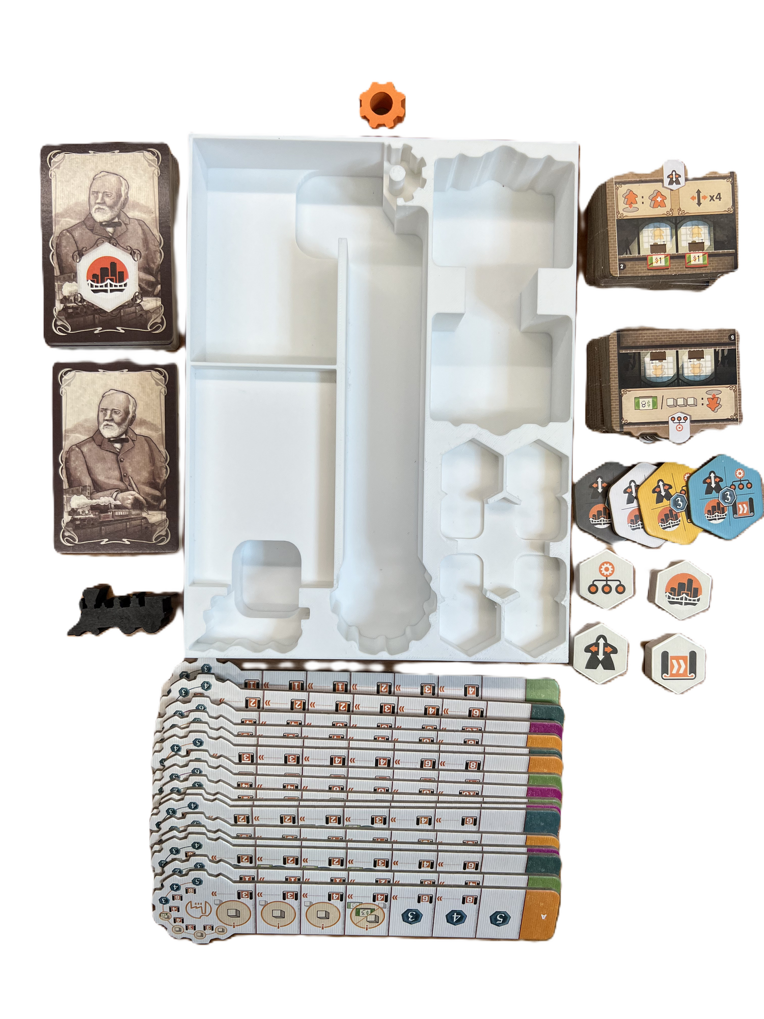 Inserto per organizzatore di giochi da tavolo Carnegie