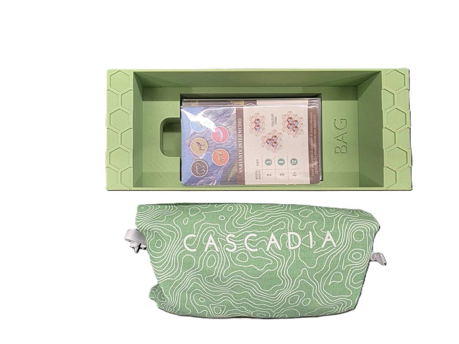 Cascadia Board Game Organizer Insert