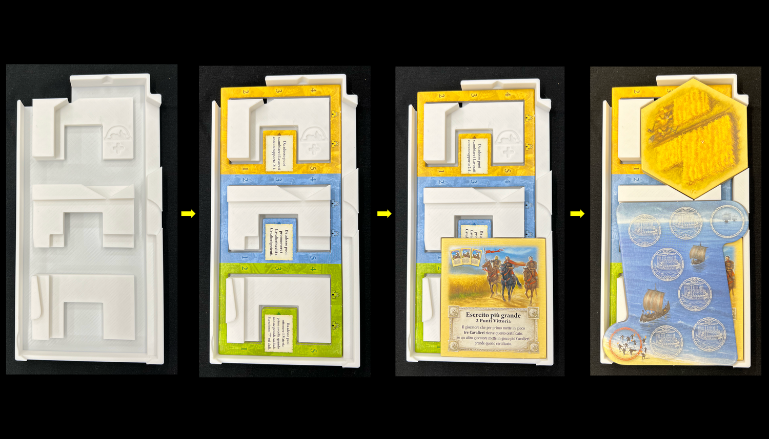 CATAN + Cities & Knights Board Game insert