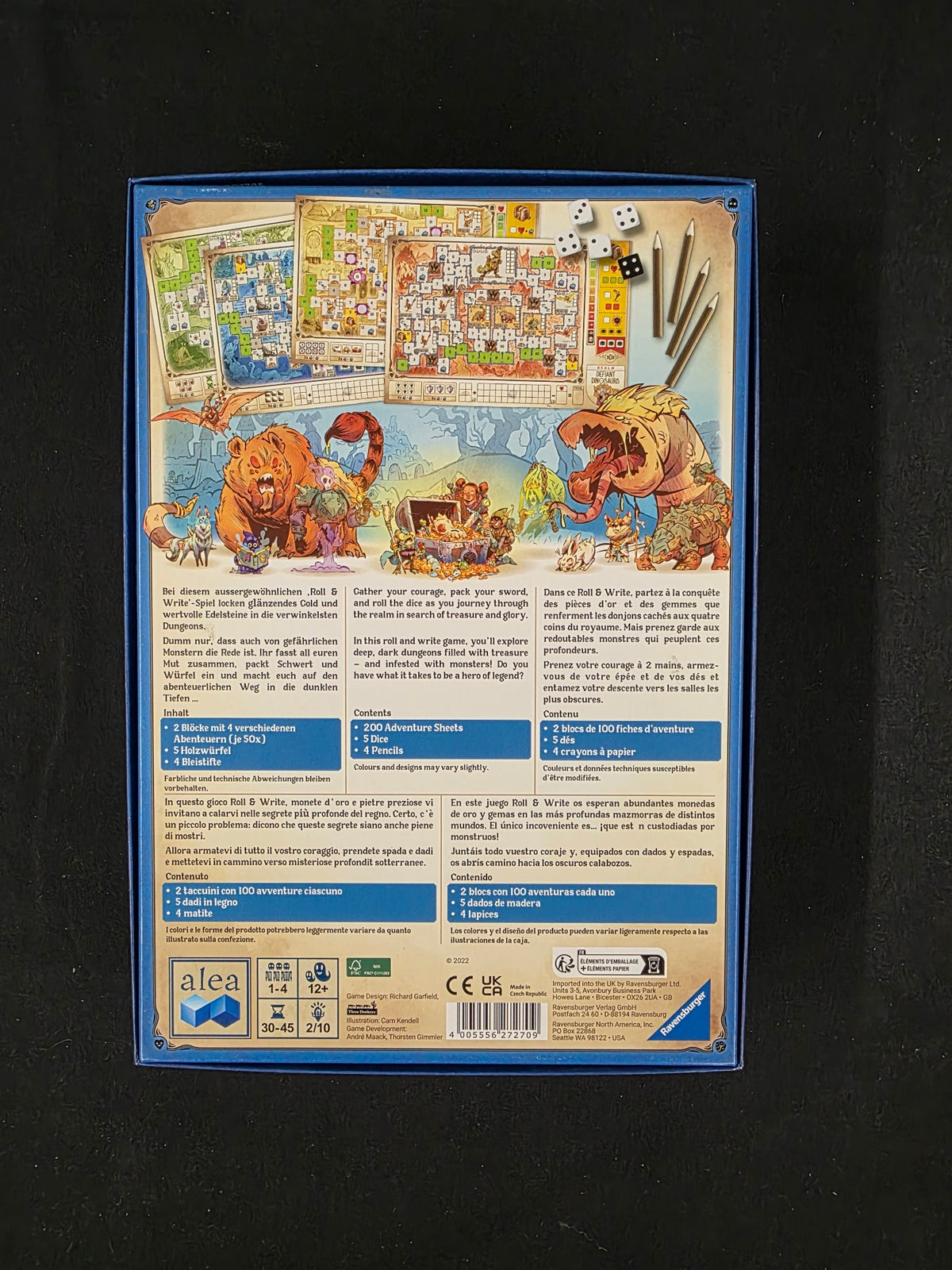 Dungeons, Dice & Danger - Board Game ITA