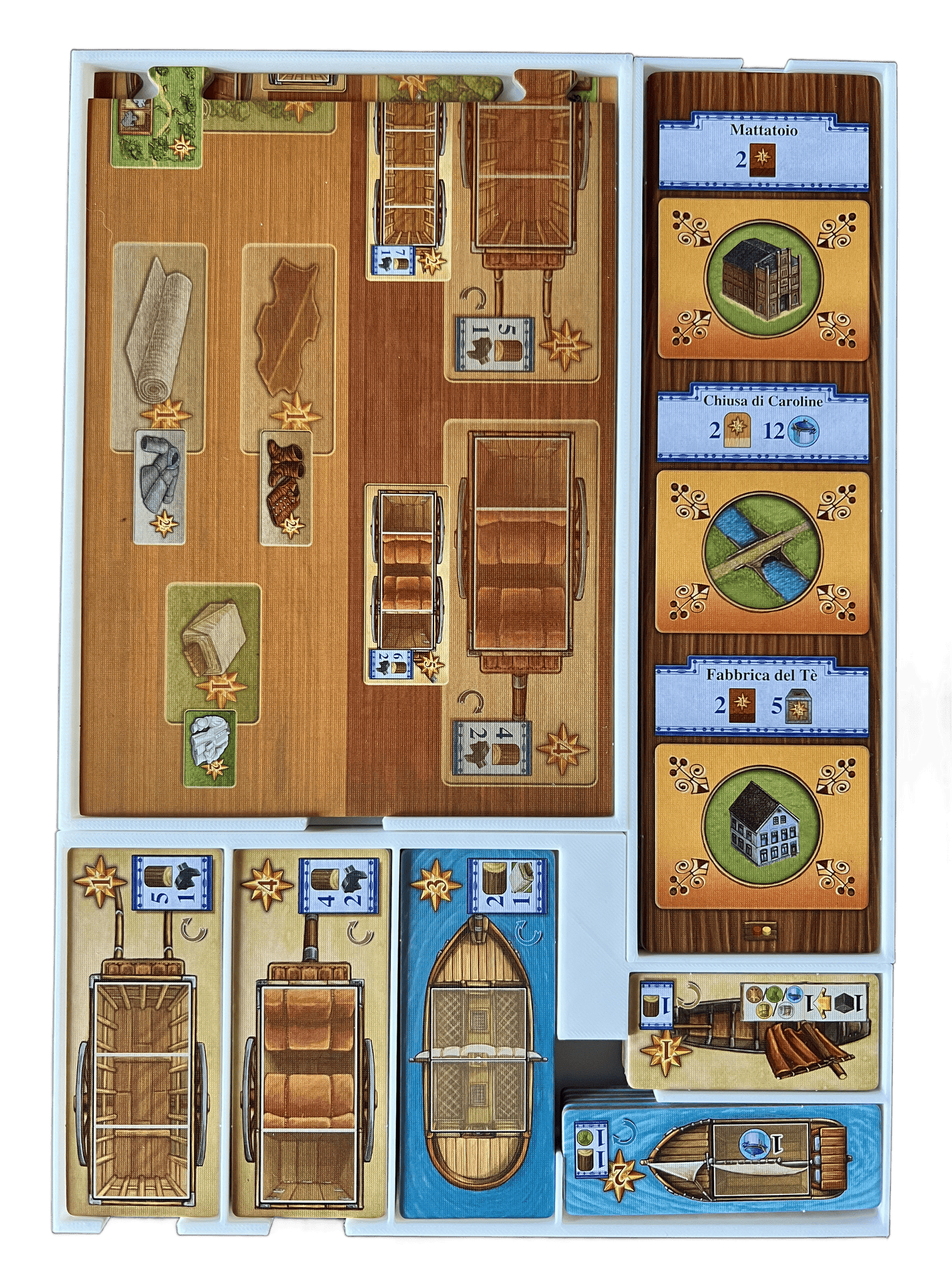 Fields of Arle Big Box Board Game Organizer