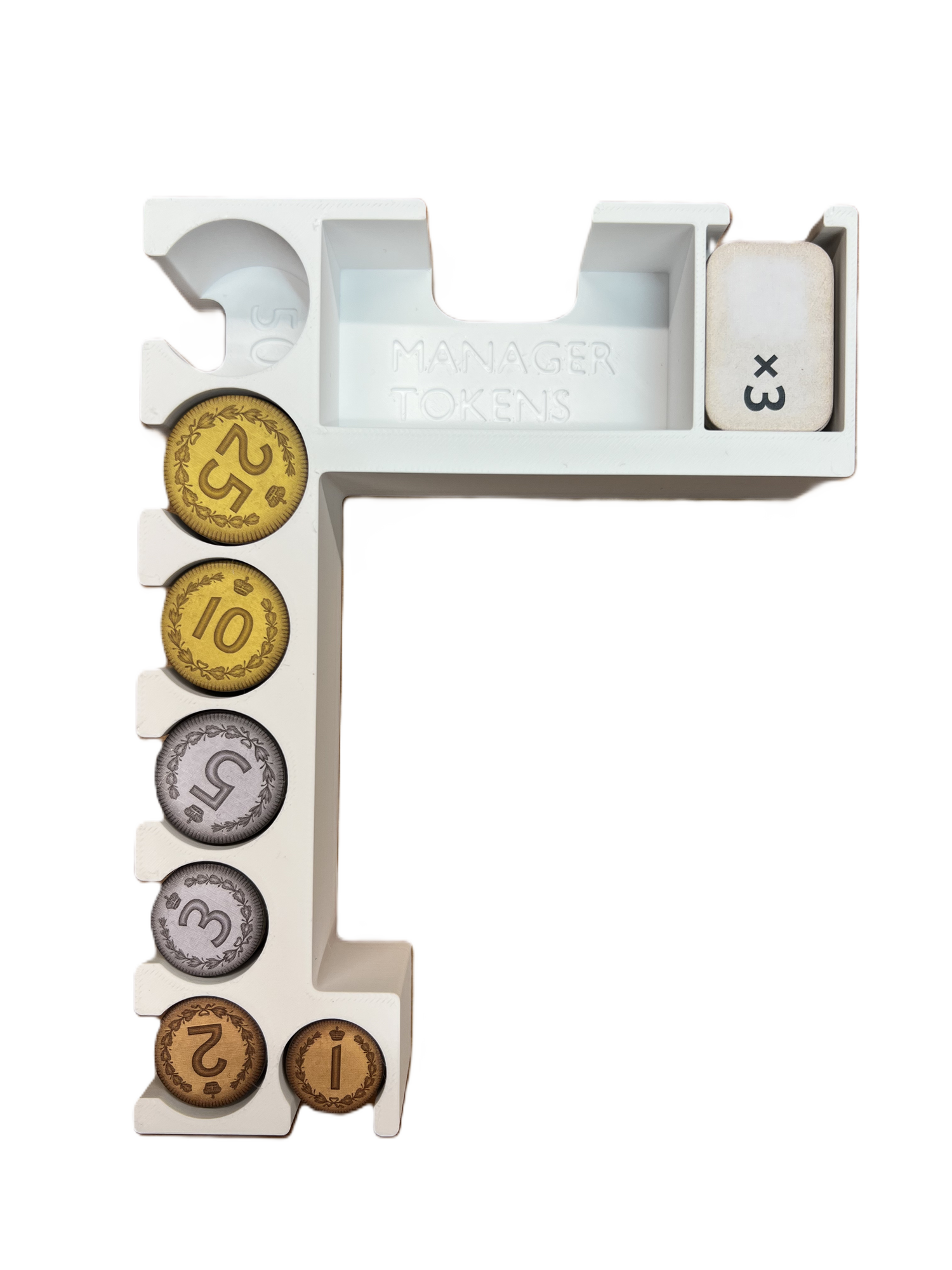 Furnace Board Game Organizer - 3D Printed Insert