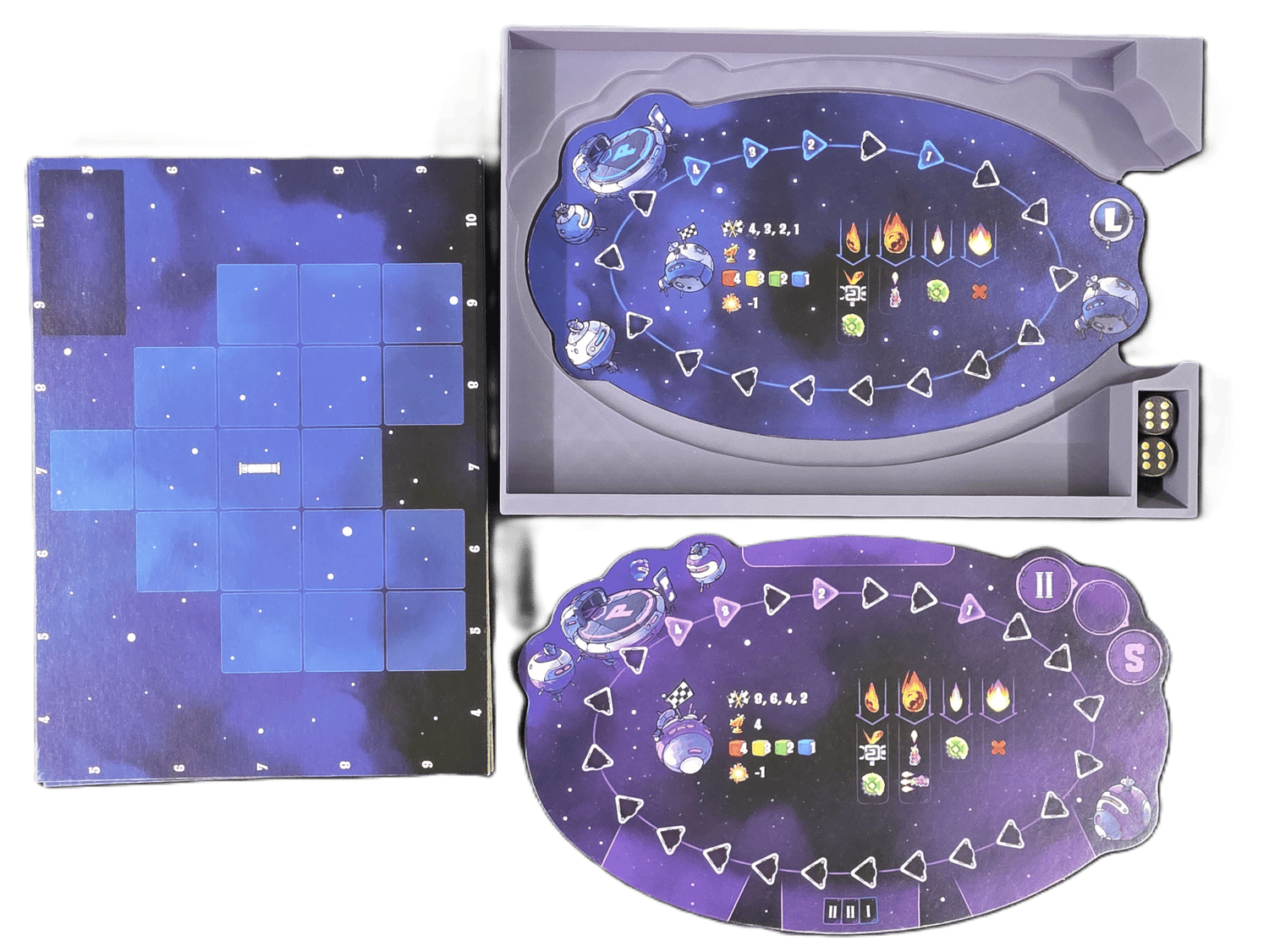 Galaxy Trucker Second Edition 3D Printed Organizer