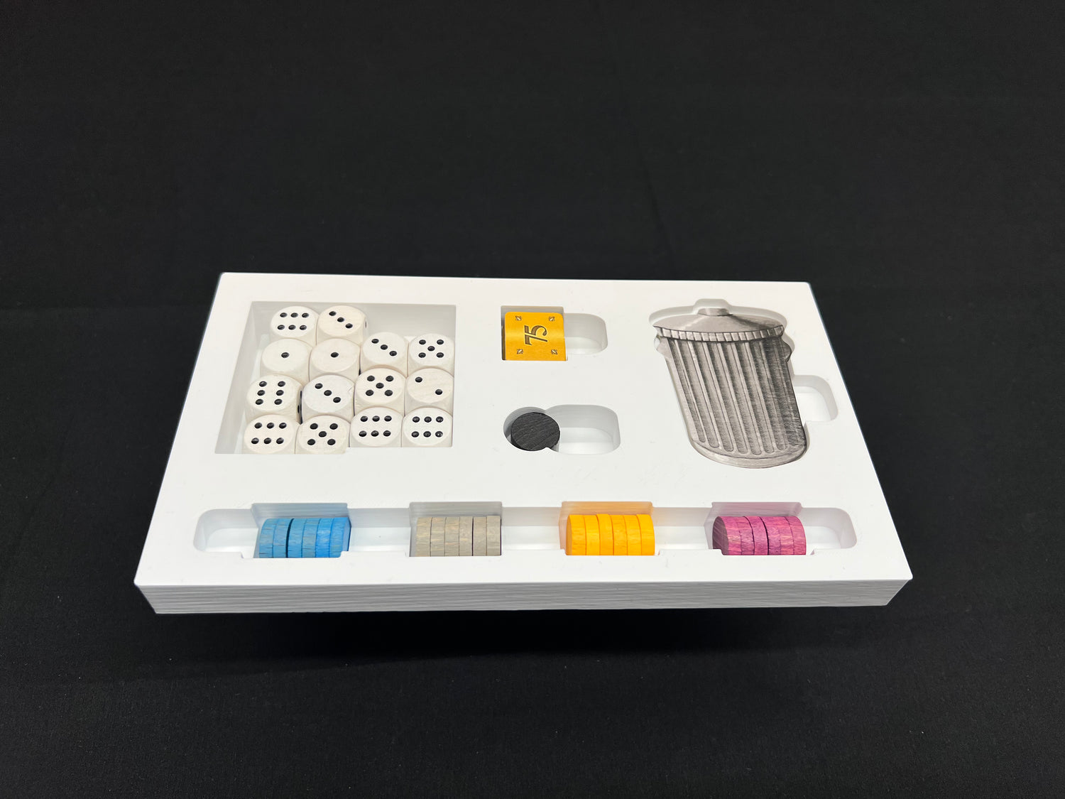 Grand Austria Hotel Organizer - STL FILE: 3D Printable Game Insert