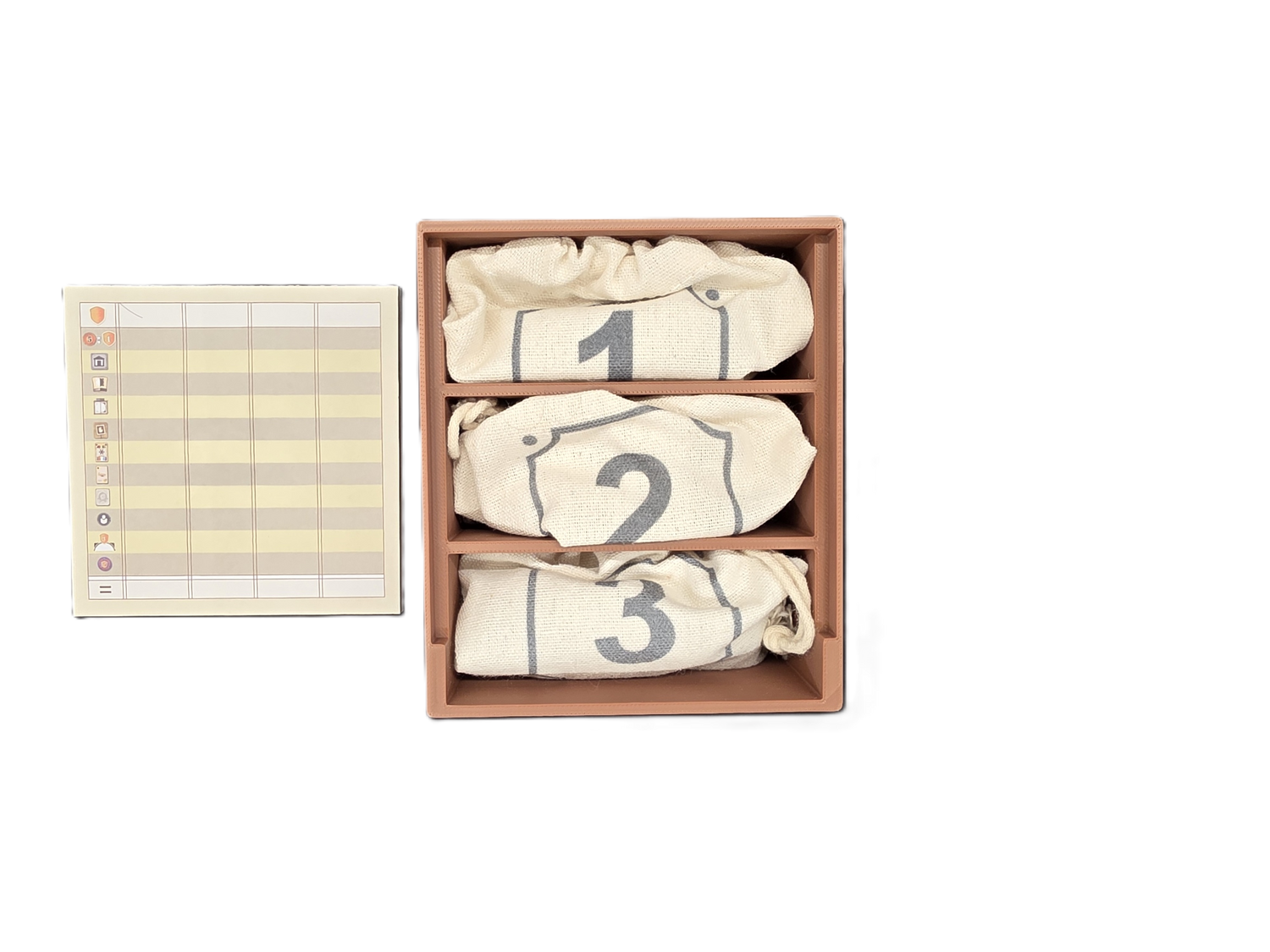 Great Western Trail Second Edition - Board Game Organizer Insert