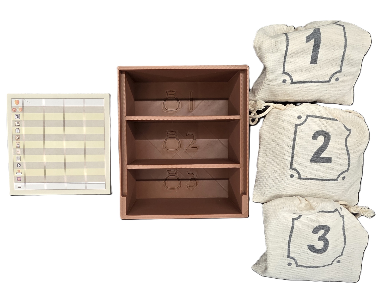 Great Western Trail Second Edition - Board Game Organizer Insert