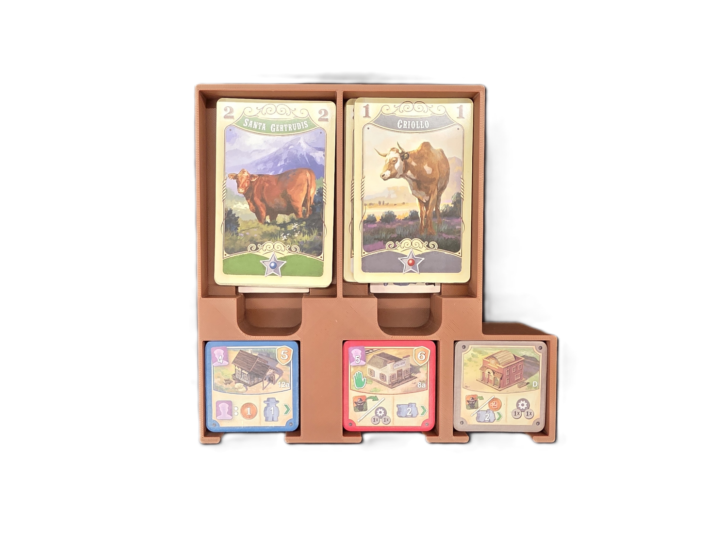 Great Western Trail Second Edition - Board Game Organizer Insert