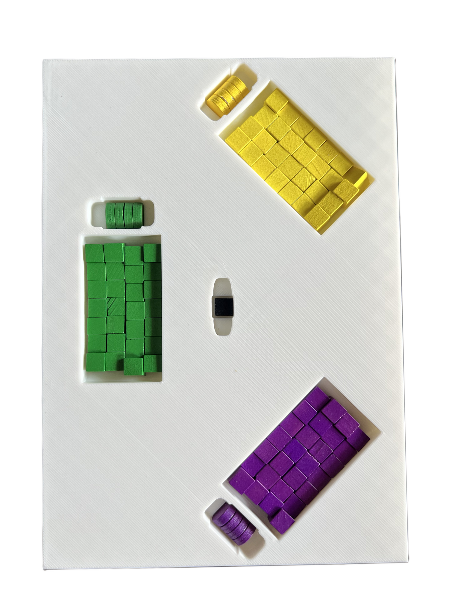 Organizzatore per giochi da tavolo Hansa Teutonica | Inserto stampato in 3D