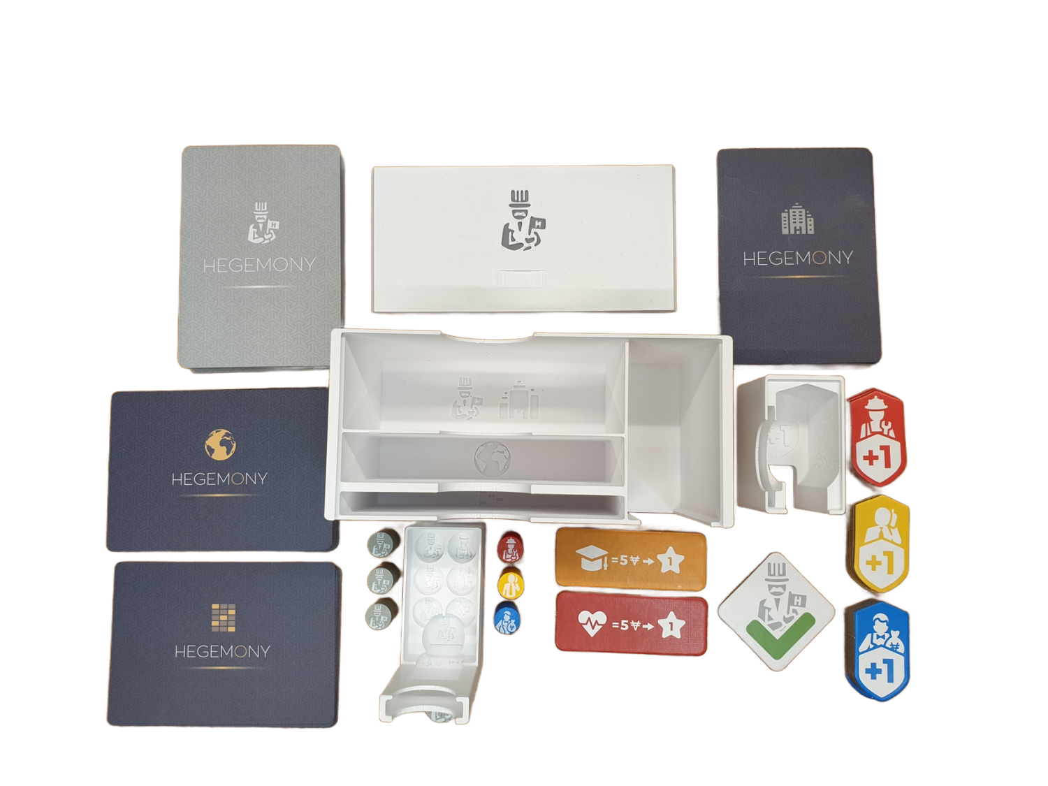Hegemony and expansions Board Game Insert - STL FILE to 3D print