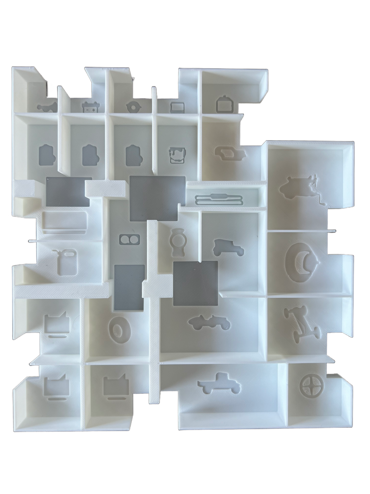 Horseless Carriage Board Game Organizer | 3D Printed Insert