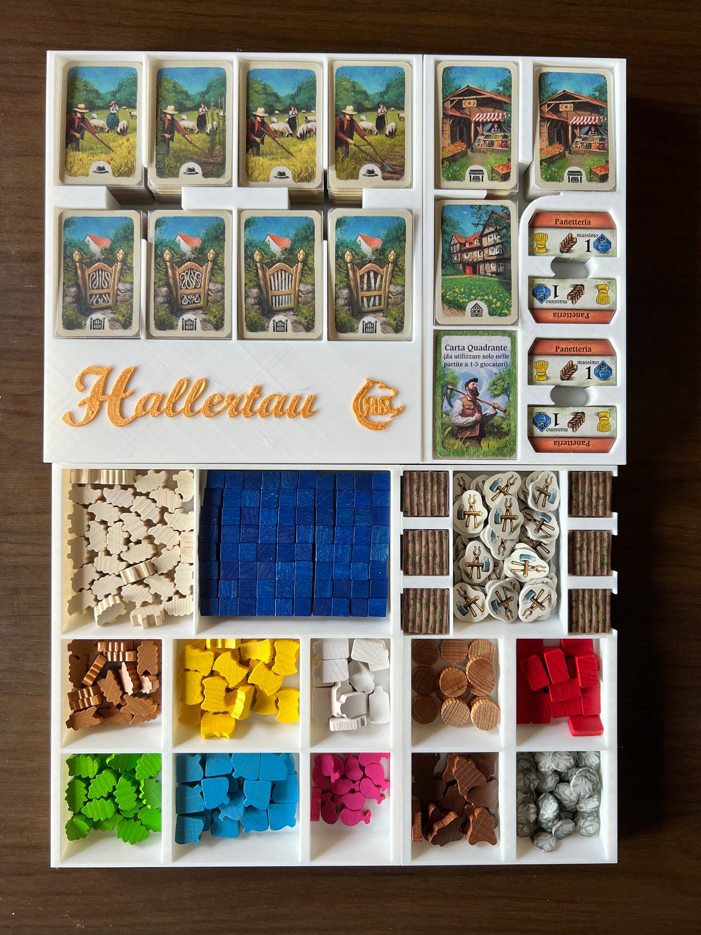 Hallertau Board Game Organizer