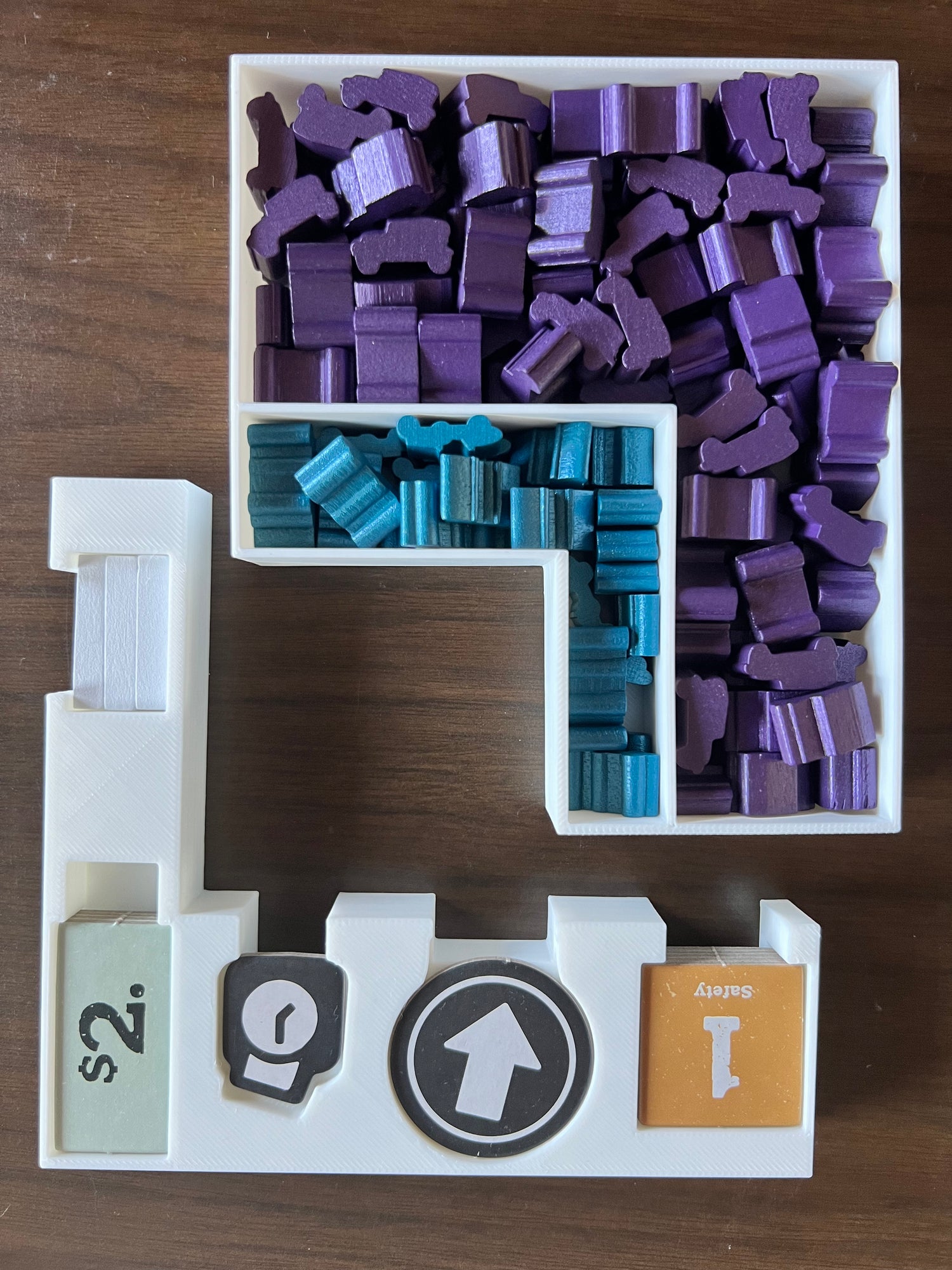 Horseless Carriage Board Game Organizer | 3D Printed Insert