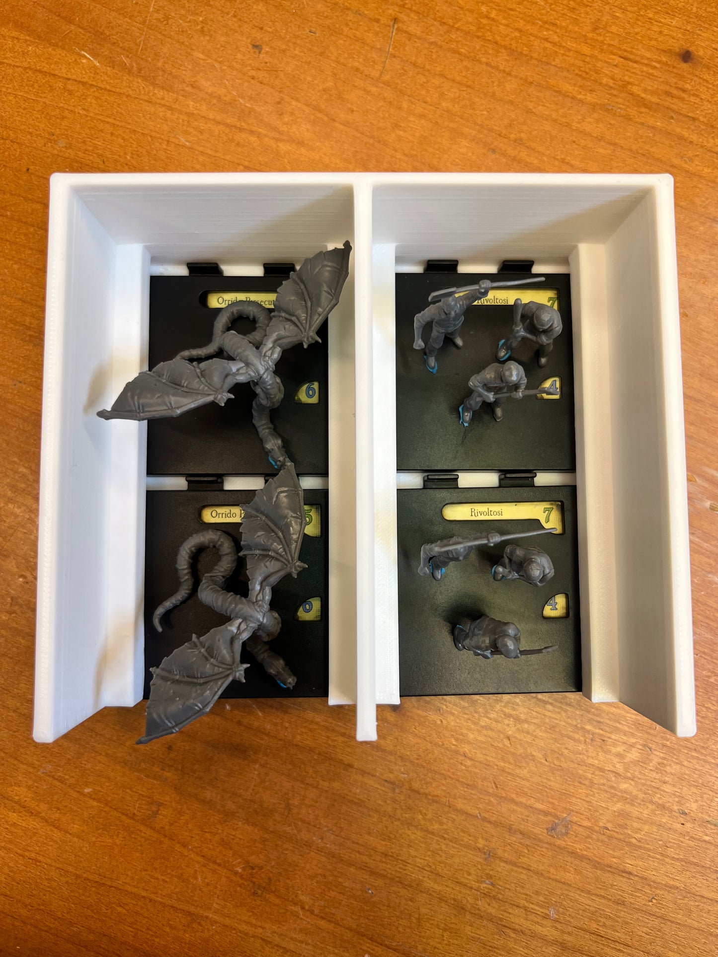 Mansions of Madness 2nd Edition Board Game Organizer - Insert - Premium Storage Solution - SLEEVED Version - STL file for 3D printing