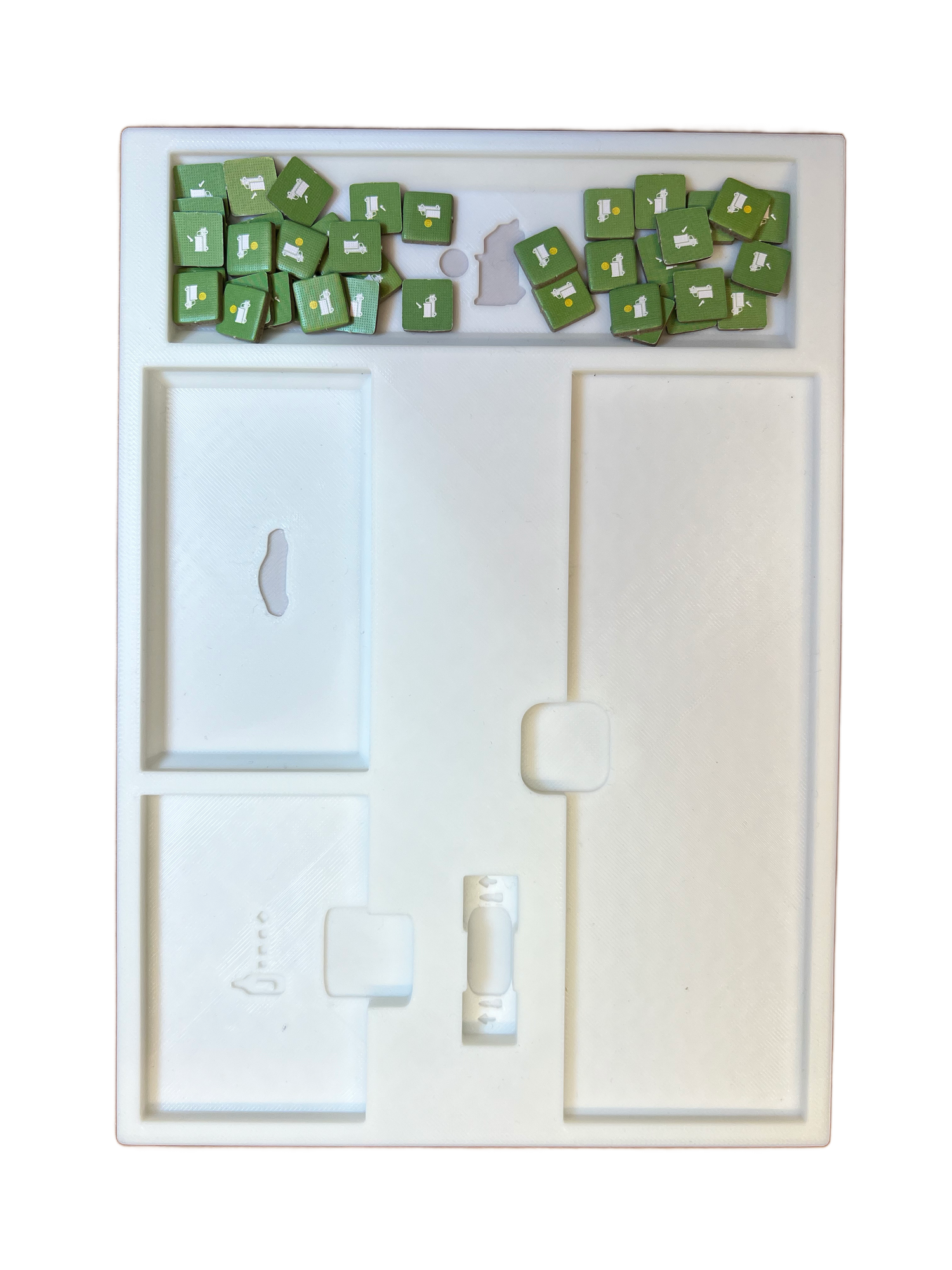 Autobahn Board Game Organizer - 3D Printed Insert