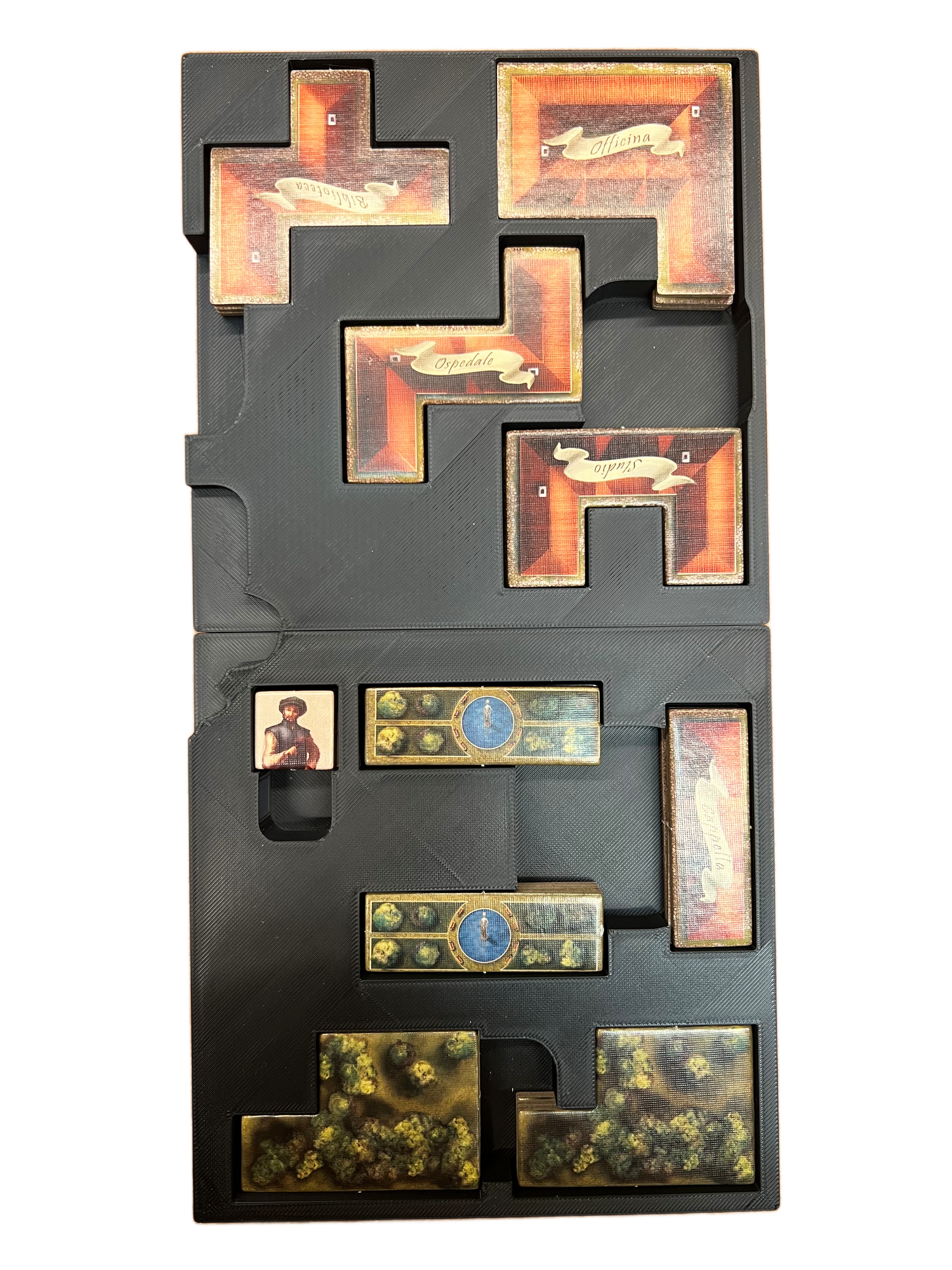 The Princes of Florence Limited Edition Board Game Organizer | 3D Printed Insert