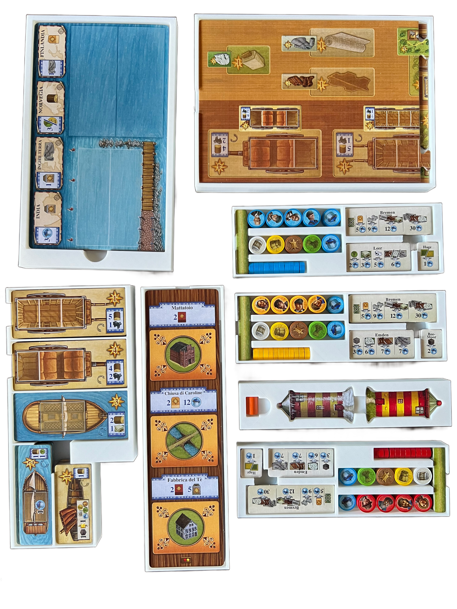 Fields of Arle Big Box Board Game Organizer