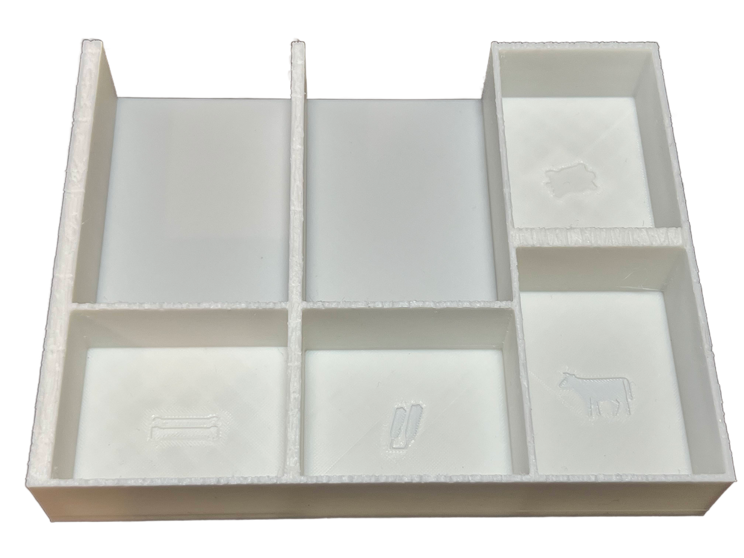 Organizer do gier planszowych Le Havre, rozwiązanie do przechowywania wydrukowane w technologii 3D