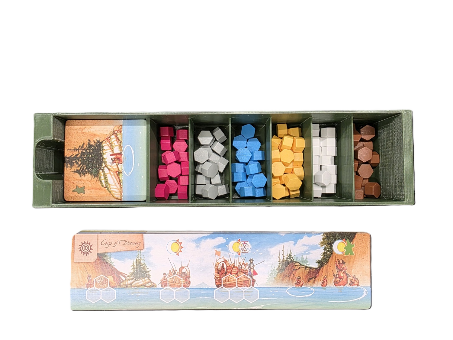 Lewis & Clark The Expedition Board Game Insert