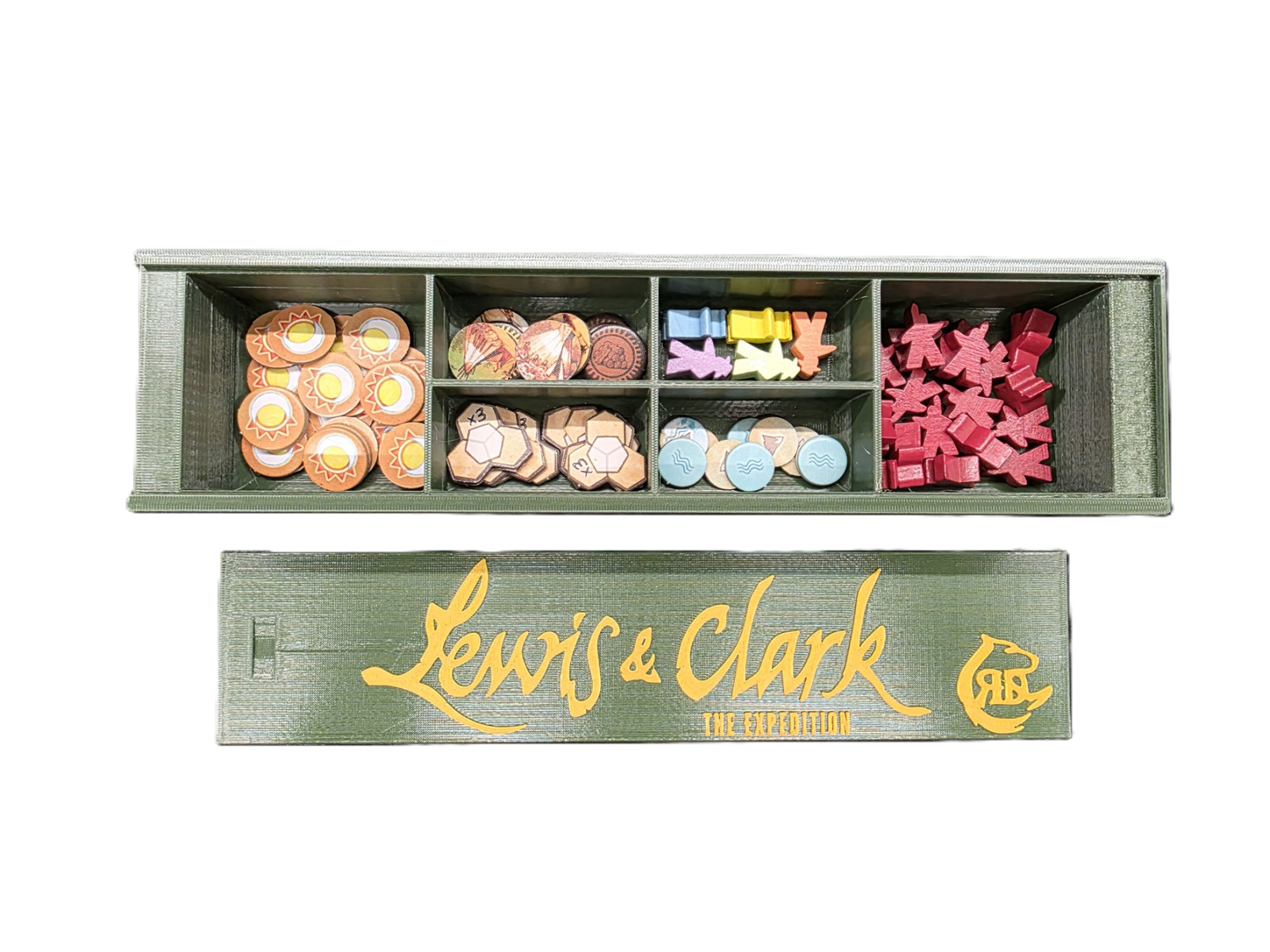 Lewis & Clark The Expedition Board Game Insert