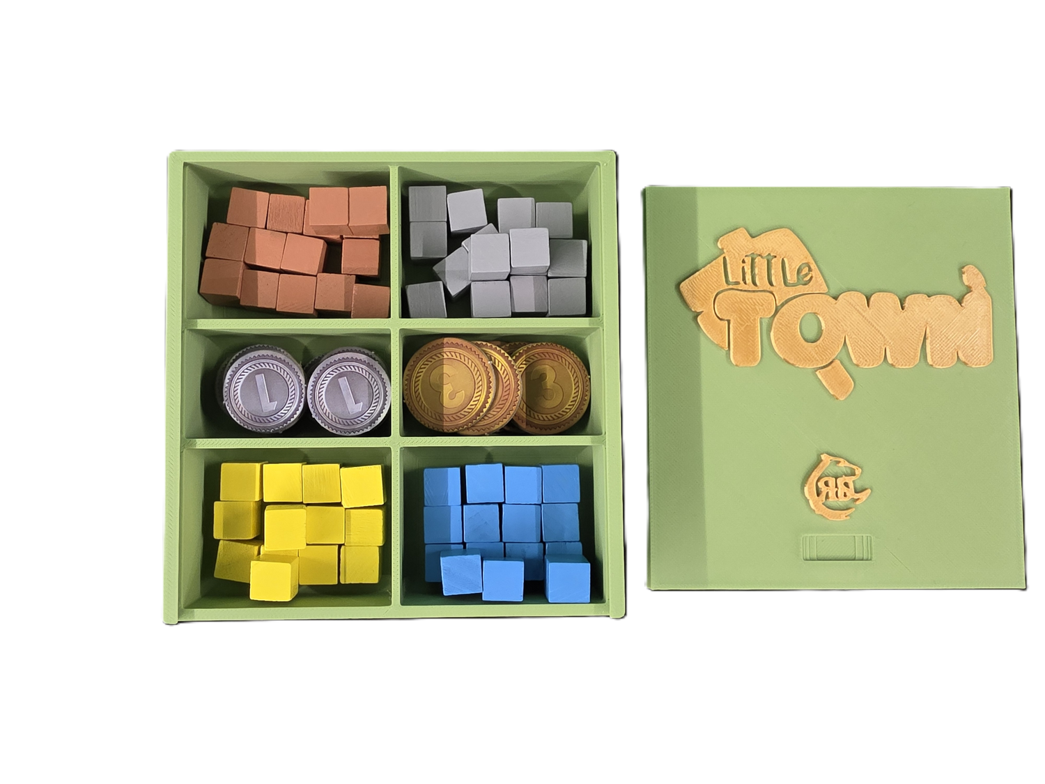 Little Town + Little Artisans expansion STL Files to 3D Print your Insert