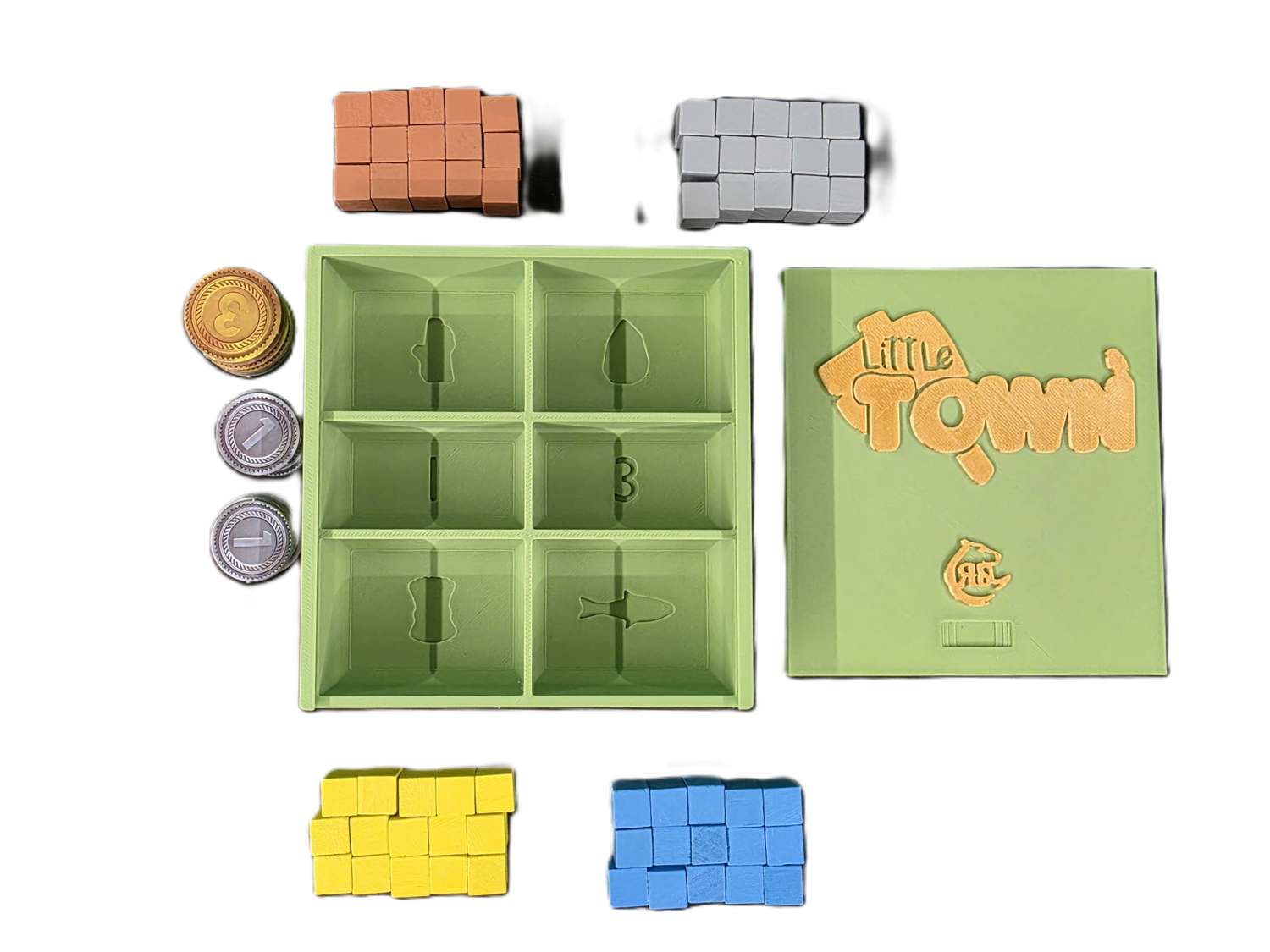 Little Town + Little Artisans expansion STL Files to 3D Print your Insert