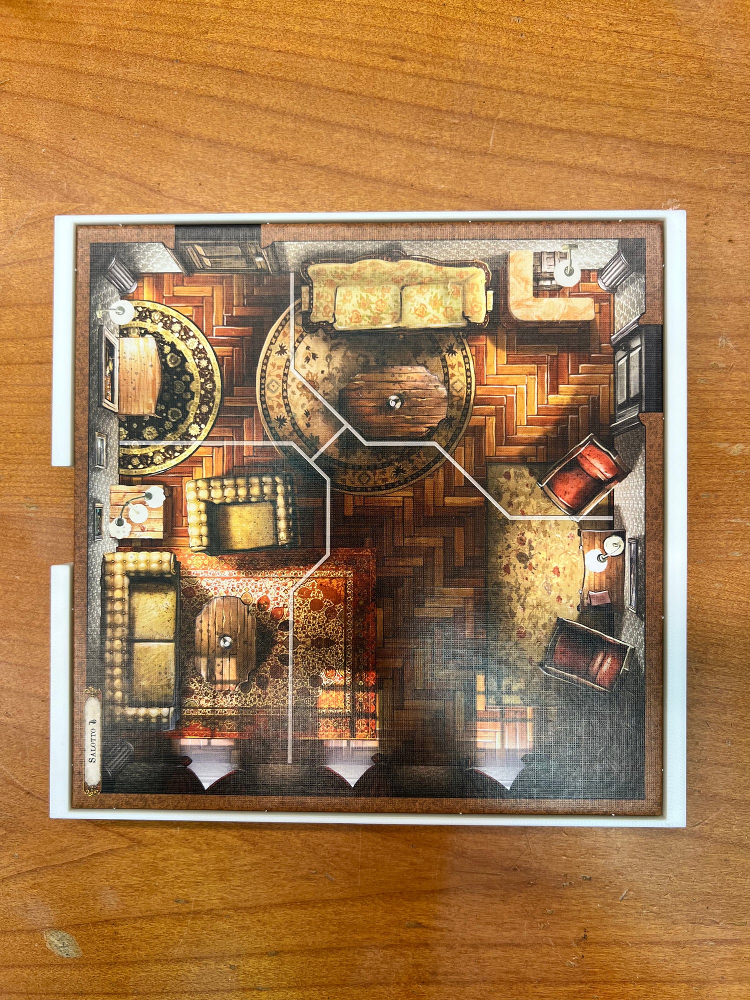 Mansions of Madness 2nd Edition Organizer | STL FILE to 3d print