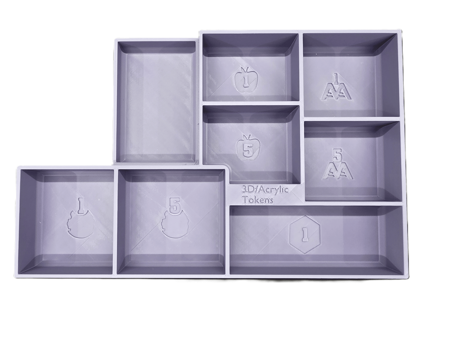 Moon Colony Bloodbath 3D Printed Organizer | Insert