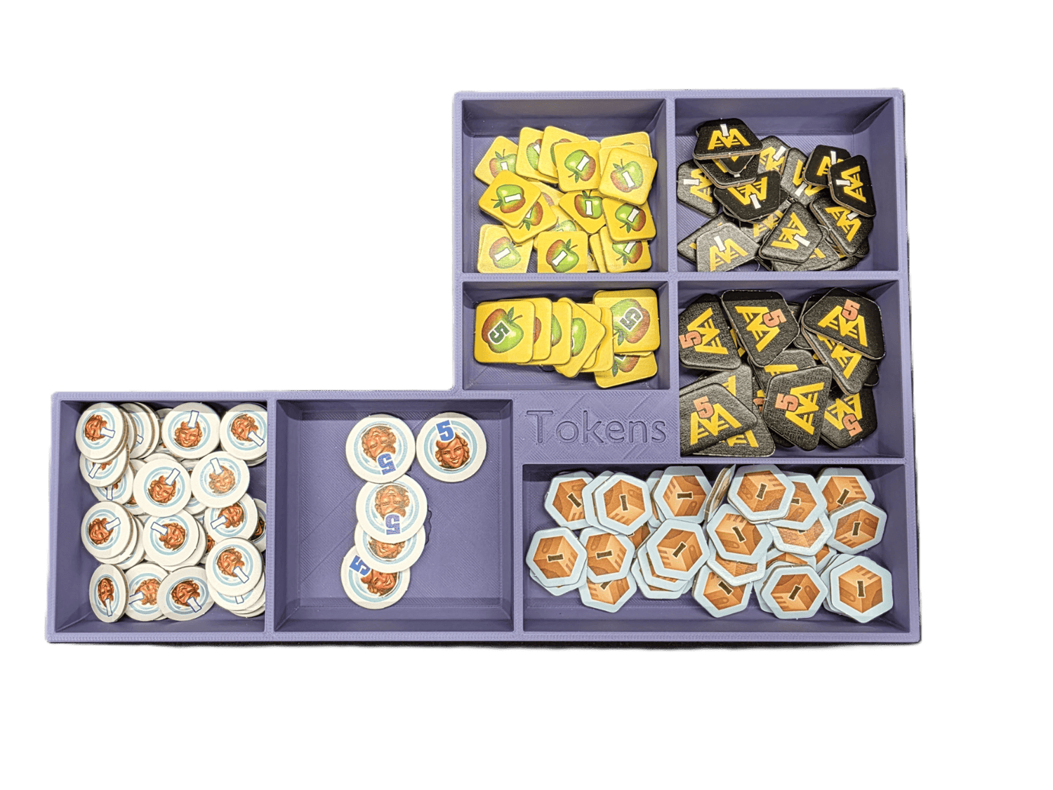 Moon Colony Bloodbath 3D Printed Organizer | Insert