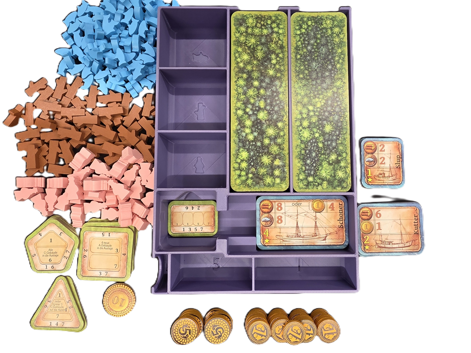 Nusfjord Big Box Board Game Insert